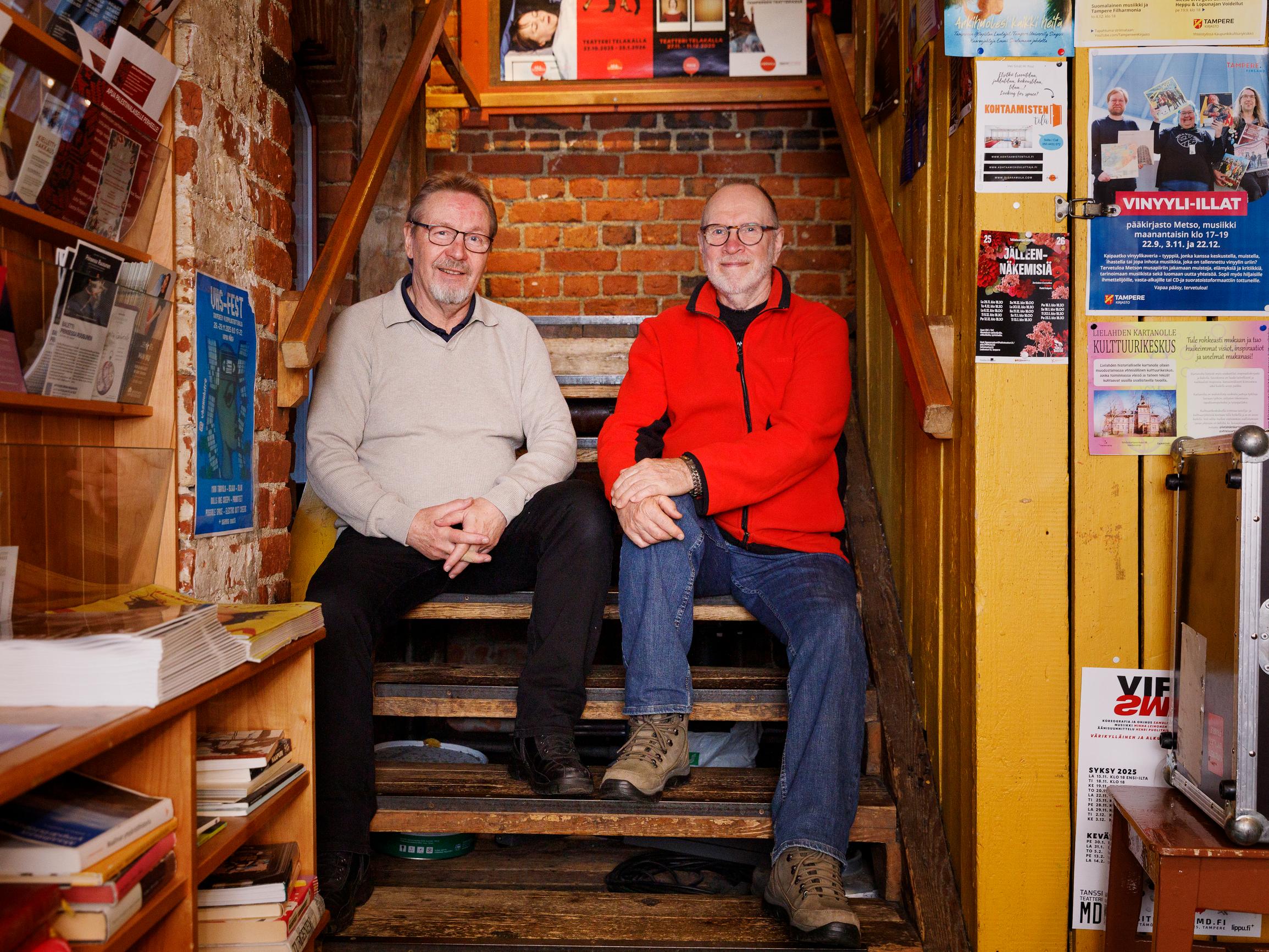 Jazz yhdistää Veijoa ja Seppoa, mutta ystävän kanssa voi mennä myös syviin vesiin – ”Yhdessä nippa nappa pärjätään”