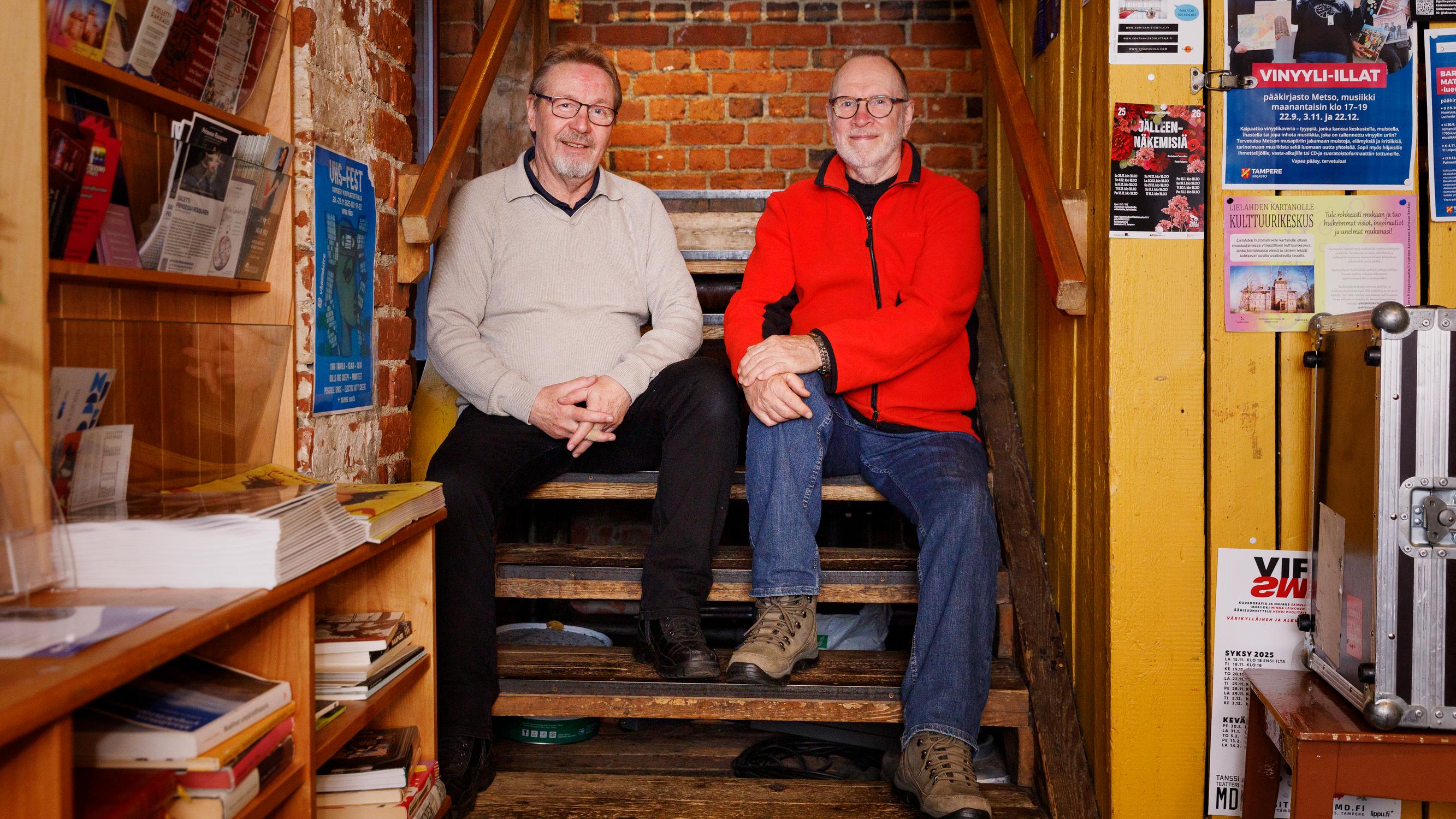 Jazz yhdistää Veijoa ja Seppoa, mutta ystävän kanssa voi mennä myös syviin vesiin – ”Yhdessä nippa nappa pärjätään”