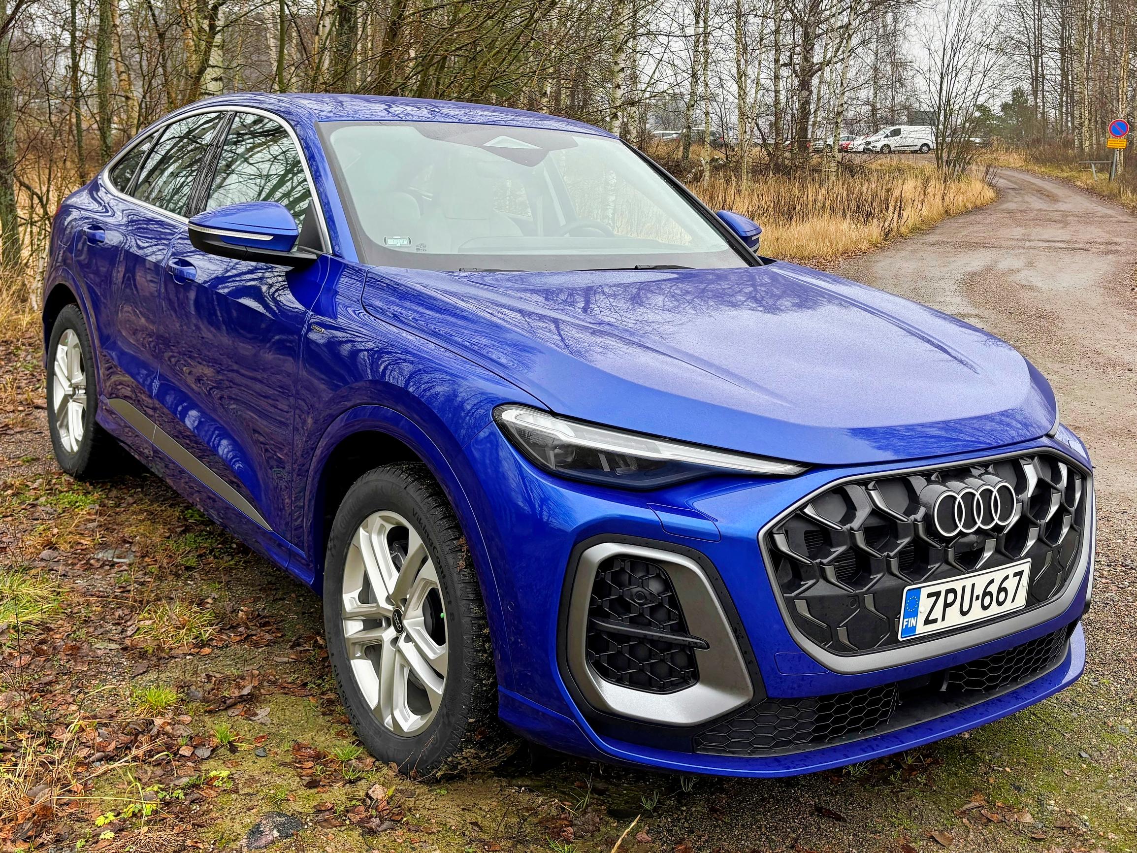 Uusi Audi Q5 Sportback e-Hybrid – 100 km sähköllä ja pienellä kulutuksella, mutta yllätyksetön kokonaisuus