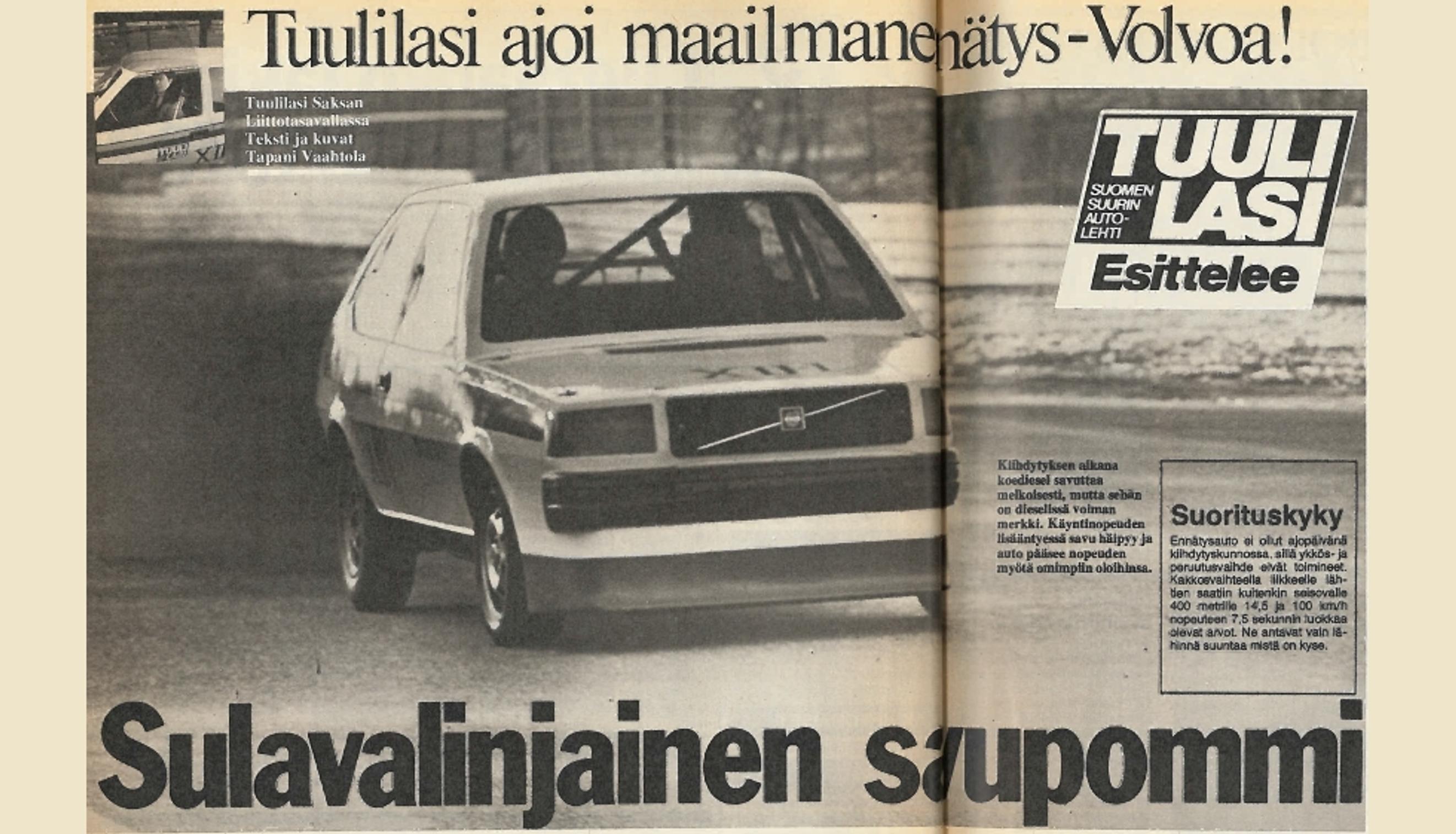 On Aika Fiilistell T t Sulavalinjaista Savupommia Volvo 343 XD 1 on-aika-fiilistell-t-t-sulavalinjaista-savupommia-volvo-343-xd-1