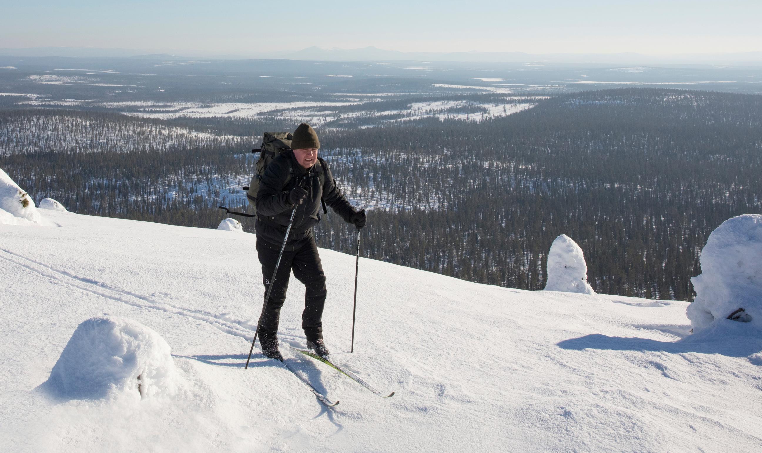 [Image] Nousu ei ole erityisen pitkä, mutta se on on silti hikinen.