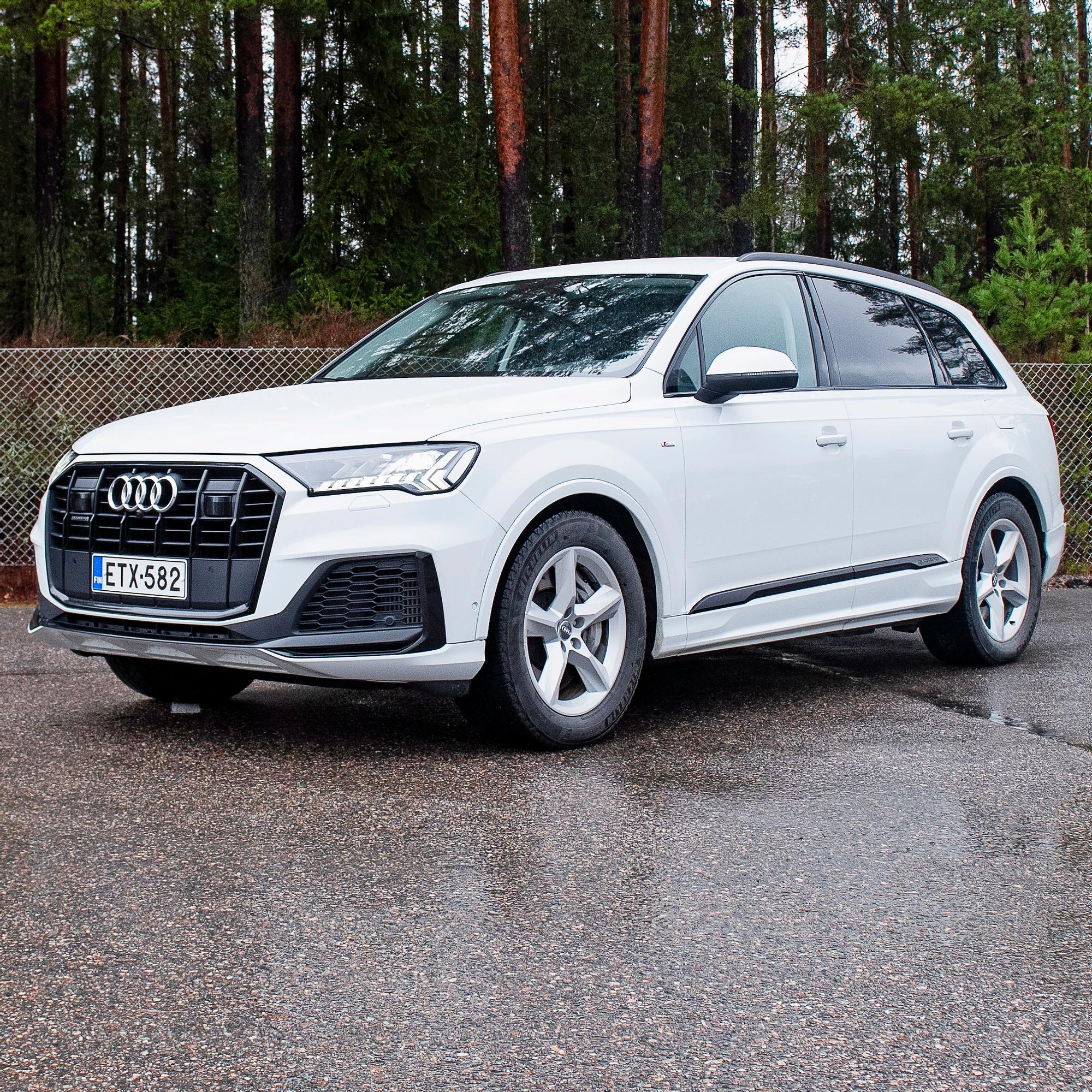 Audi Q7 vm. 2022 – Jos haluaa ison auton, niin tässä olisi kunnon jötikkä – Ei hienohelmoille eikä parkkiruutuallergikoille