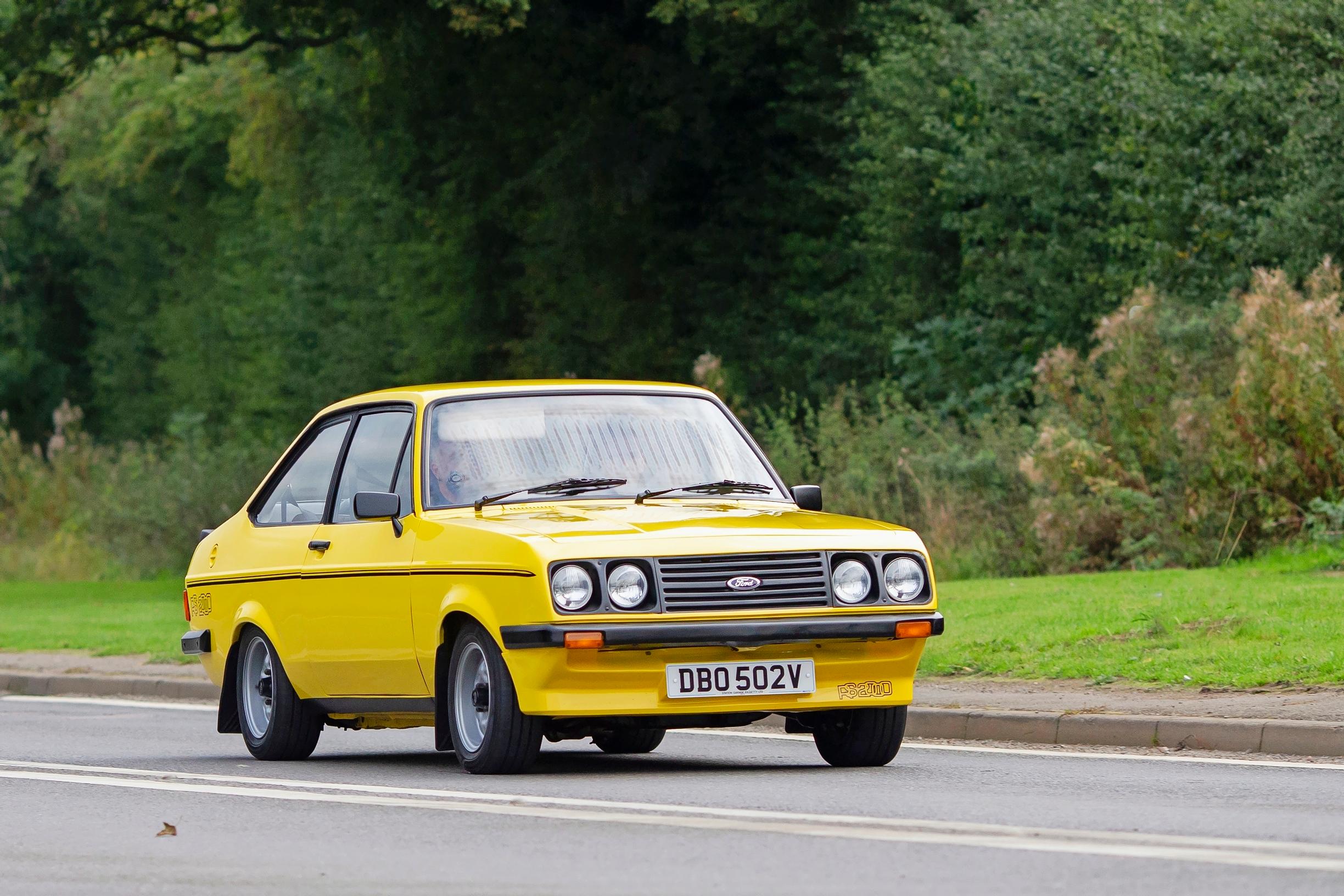 Ford Escortin viistokeulainen malli tunnettiin nimellä RS.