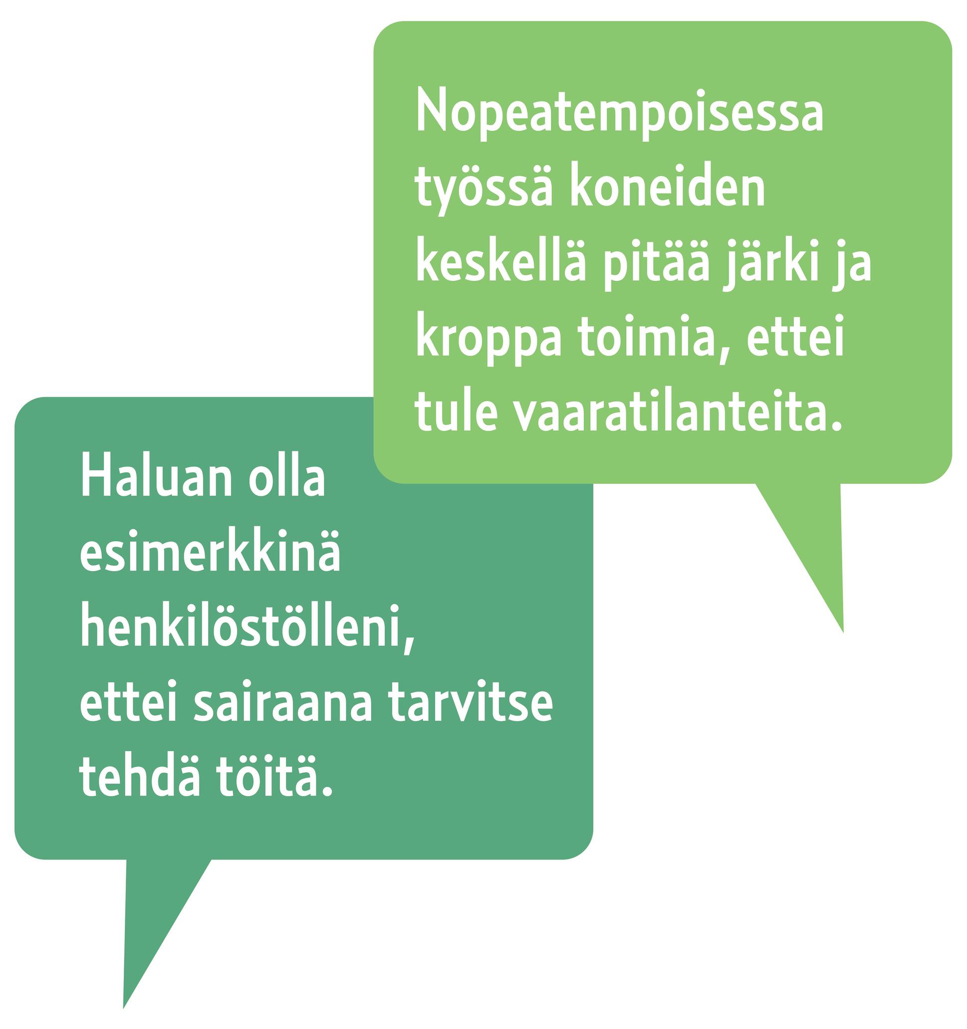 puhekupla jossa kaksi sitaattia jutusta