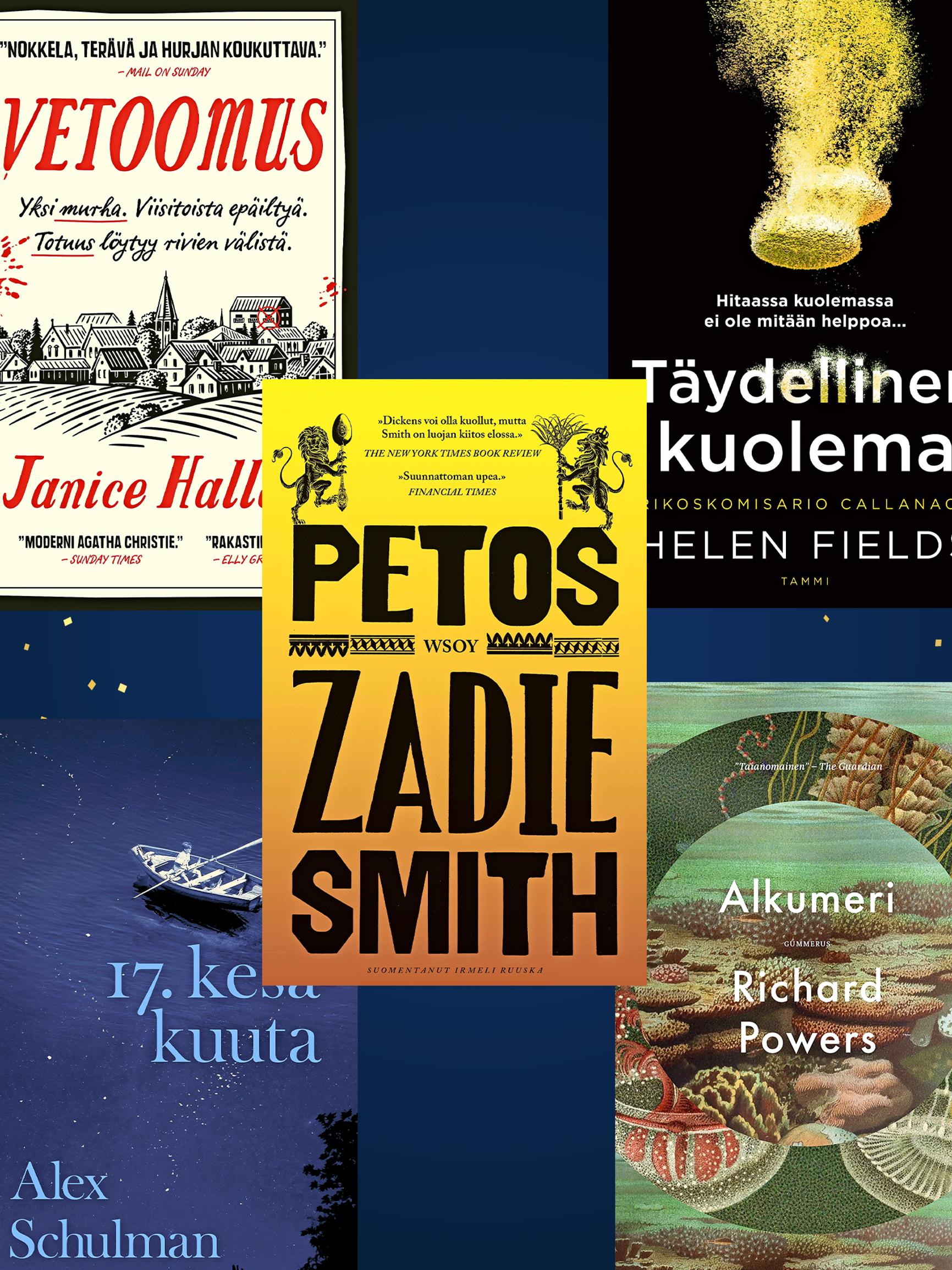 Joulun kirjavinkeissä nähdään ihmisyyden eri puolia: esittelyssä 5 kirjaa