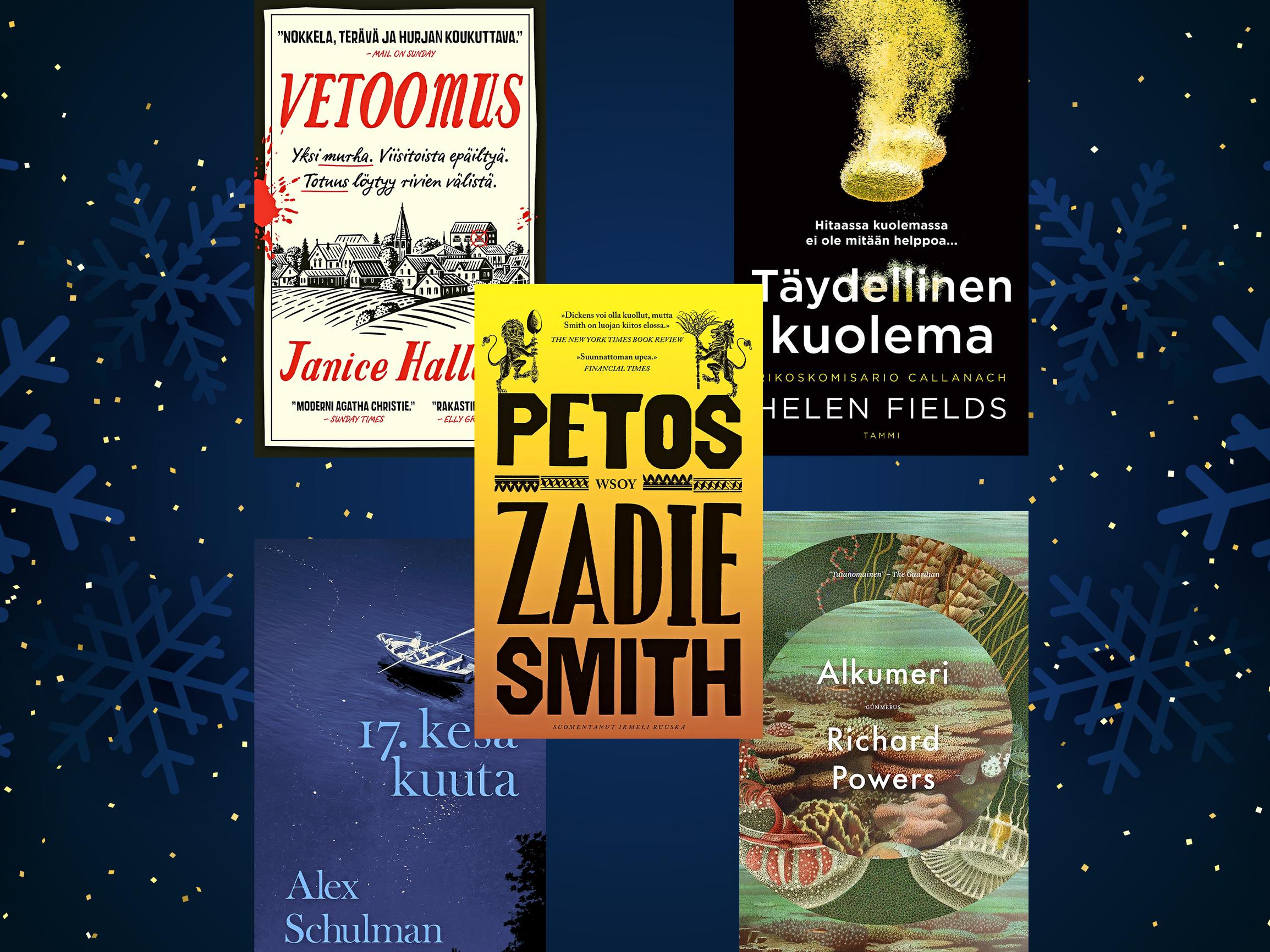 Joulun kirjavinkeissä nähdään ihmisyyden eri puolia: esittelyssä 5 kirjaa