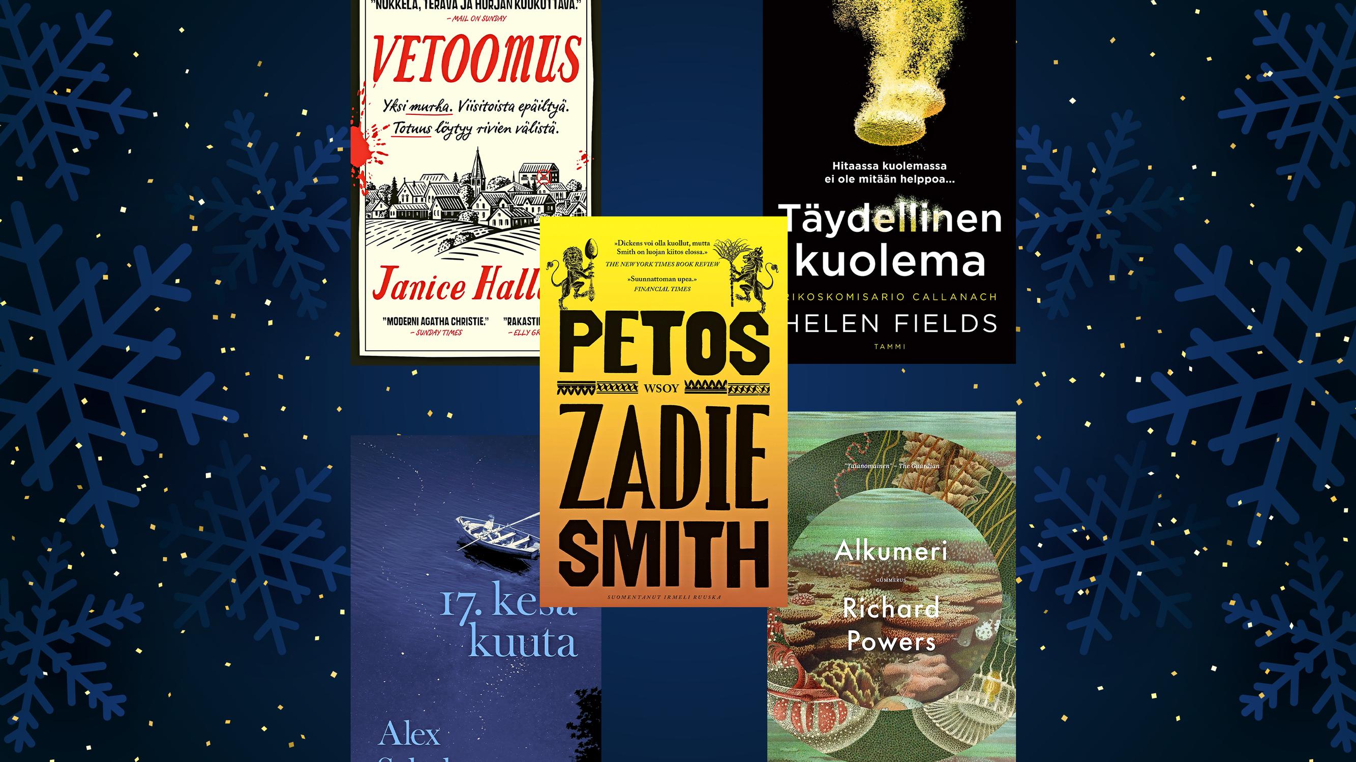 Joulun kirjavinkeissä nähdään ihmisyyden eri puolia: esittelyssä 5 kirjaa