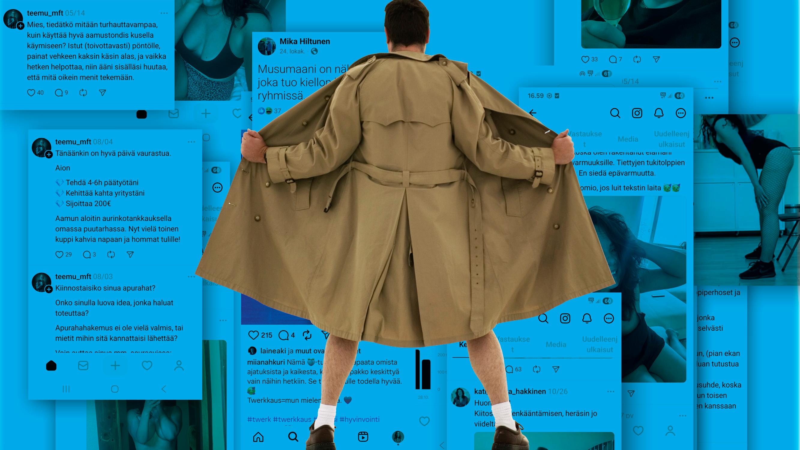 Kuntapoliitikko pohtii alapään sheivausta ja toimitusjohtaja aamustondista – Miten vallankäyttäjä saa käyttäytyä somessa?