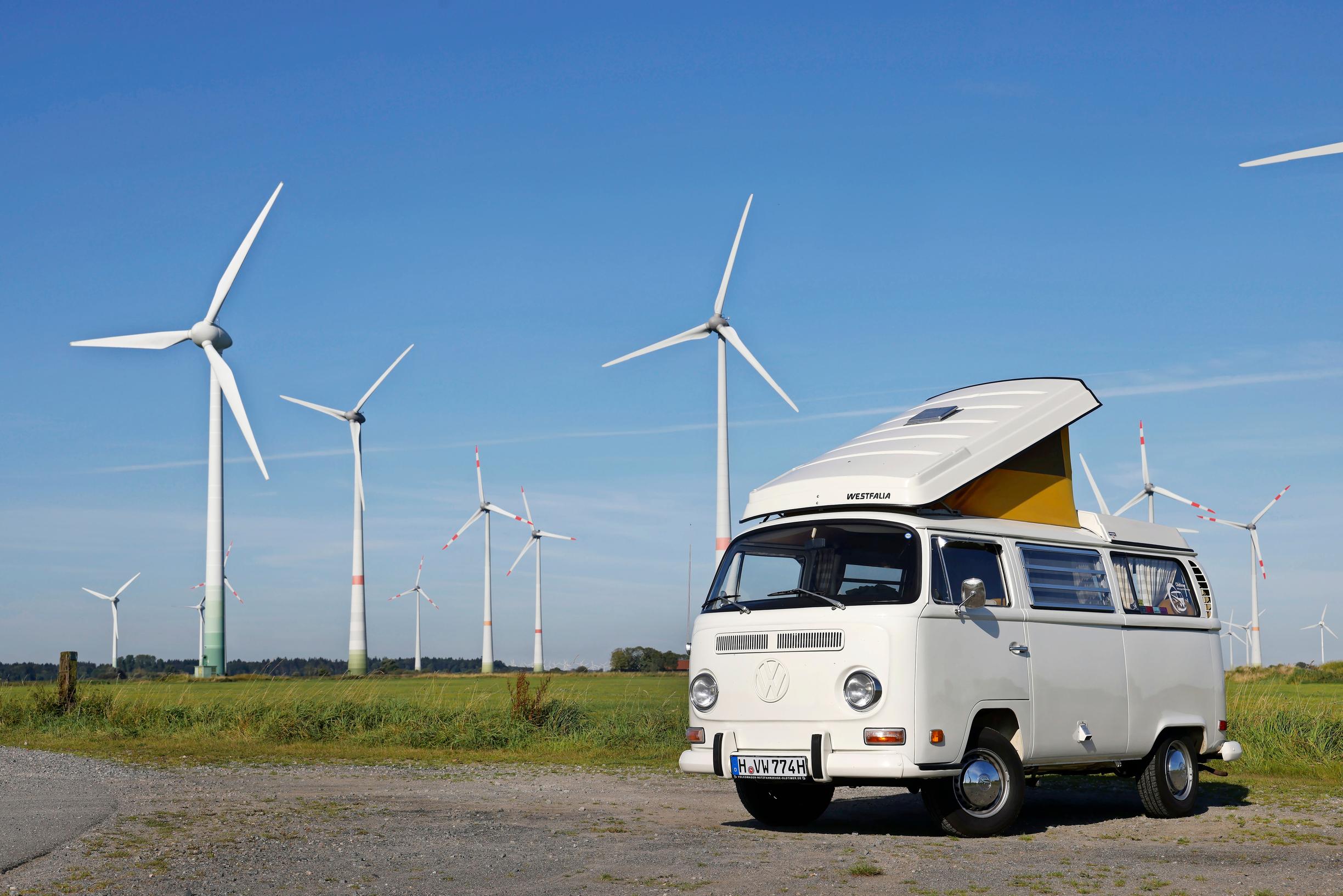 Westfalia osaa tehdä hienon nostokaton. Volkkarille se on tehnyt niitä vuodesta 1950 lähtien.