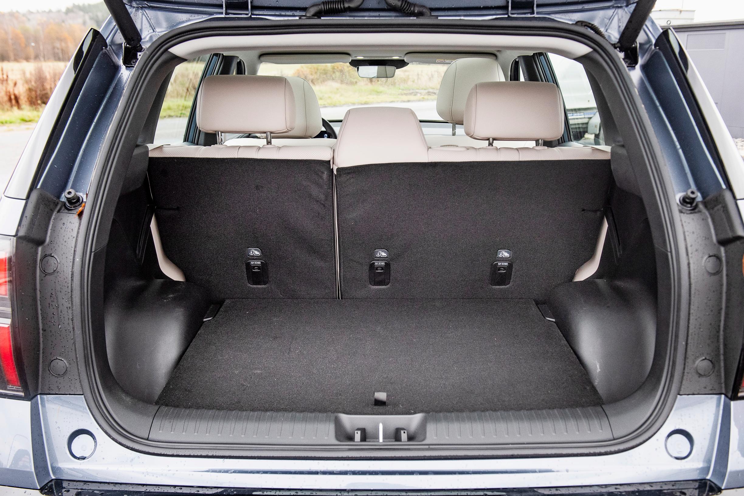 Aion V:n tavaratila on riittävän kookas