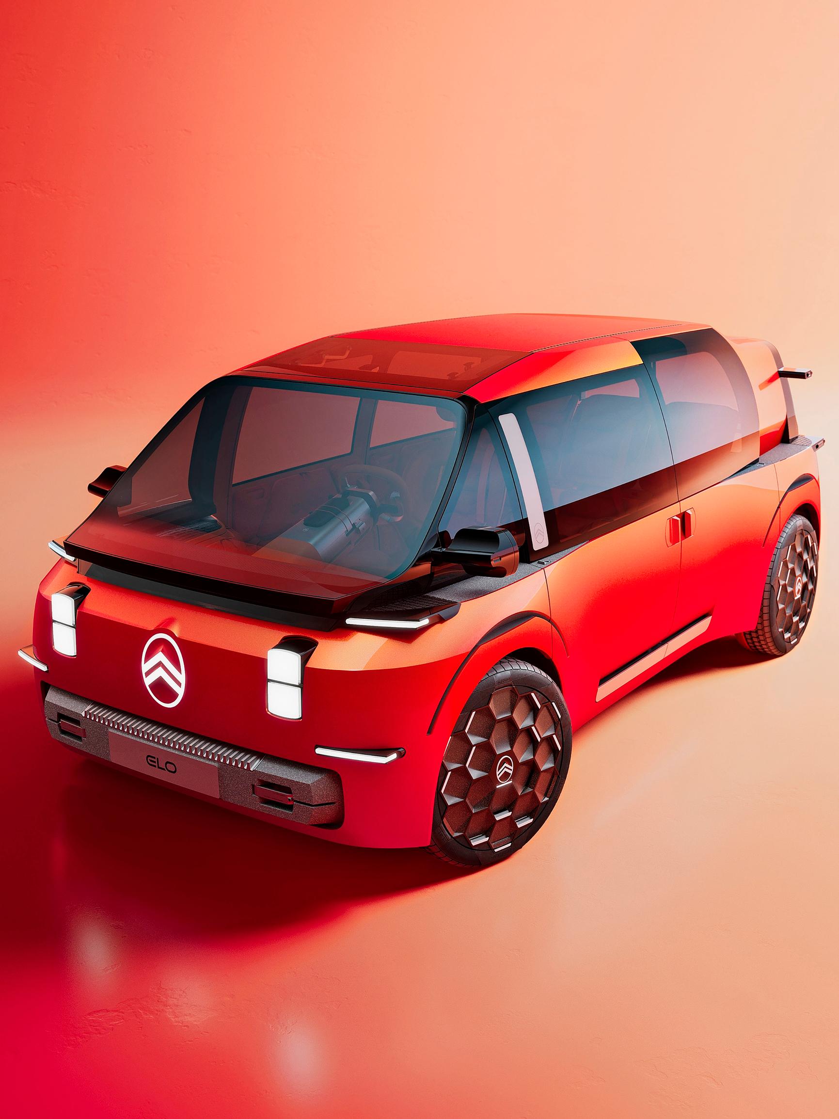 Citroën Elo -konseptiauto sovittaa kuusi matkustajaa 4,1 metriin – Kompakti mutta tilava ja vahvat Multipla-vibat