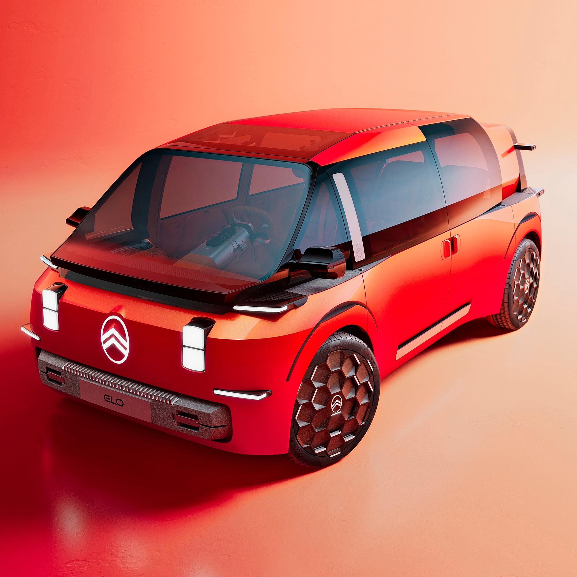 Citroën Elo -konseptiauto sovittaa kuusi matkustajaa 4,1 metriin – Kompakti mutta tilava ja vahvat Multipla-vibat