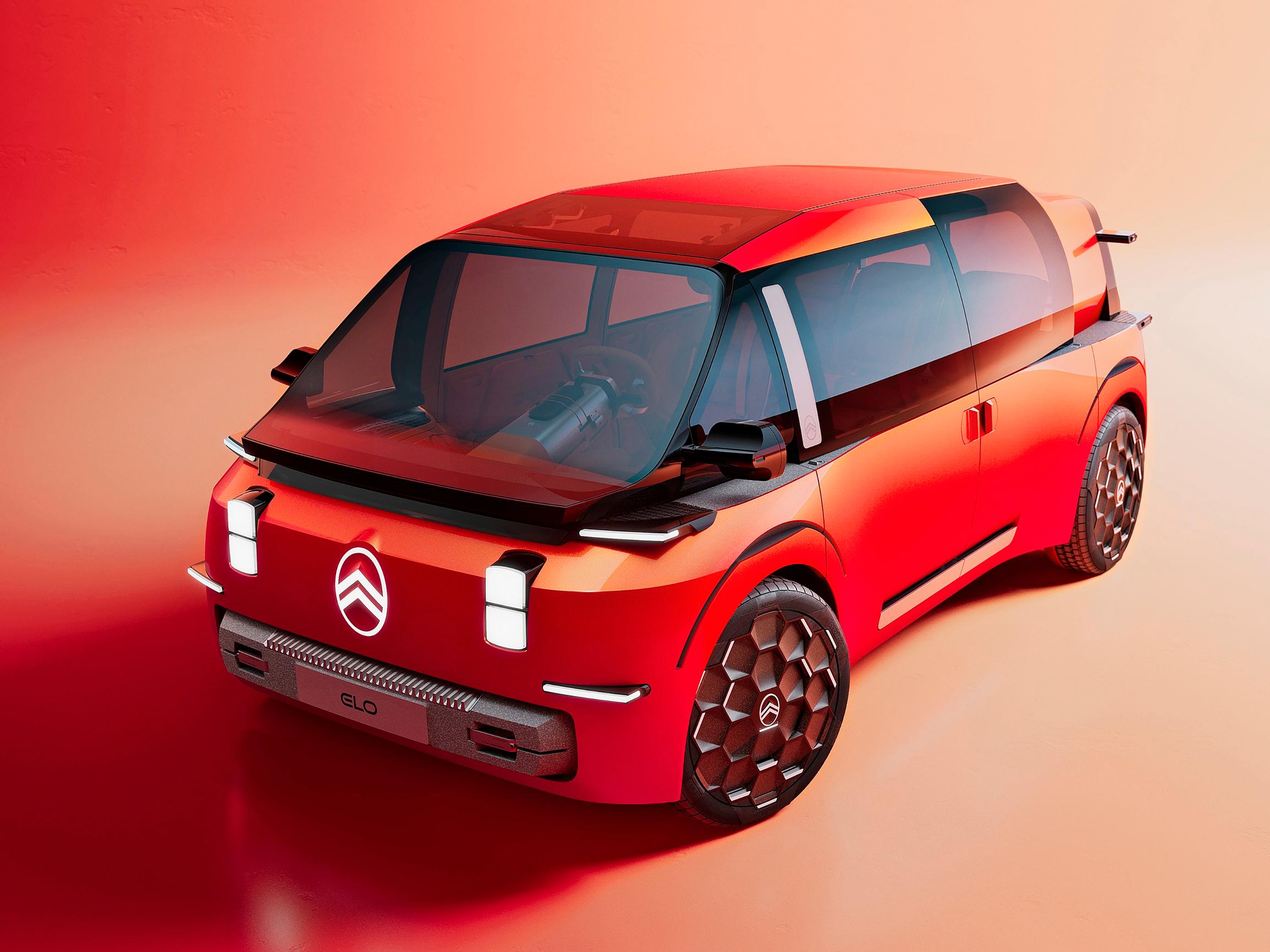 Citroën Elo -konseptiauto sovittaa kuusi matkustajaa 4,1 metriin – Kompakti mutta tilava ja vahvat Multipla-vibat