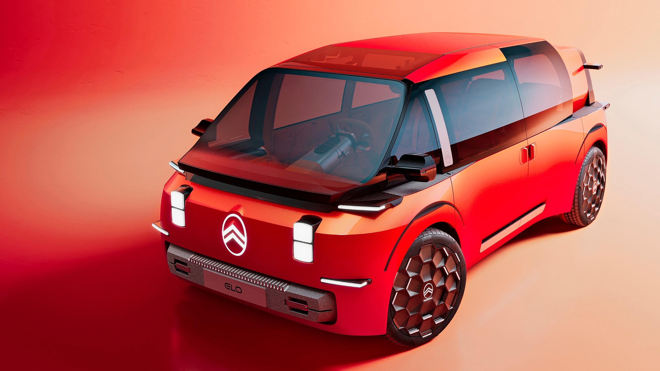 Citroën Elo -konseptiauto sovittaa kuusi matkustajaa 4,1 metriin – Kompakti mutta tilava ja vahvat Multipla-vibat