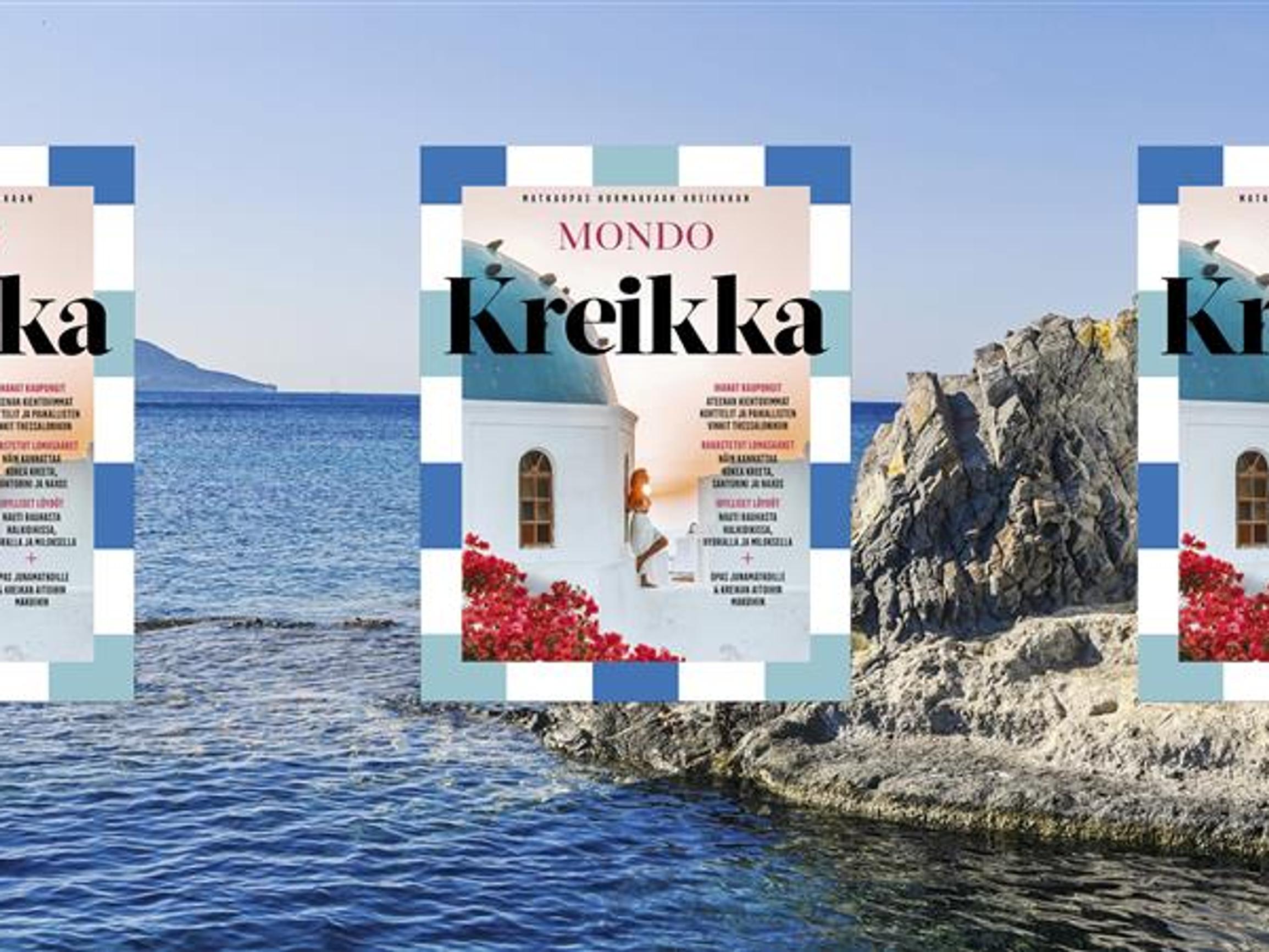 Oijoi, mikä upea lehti! Mondo teki 124-sivuisen matkaoppaan rakastettuun Kreikkaan