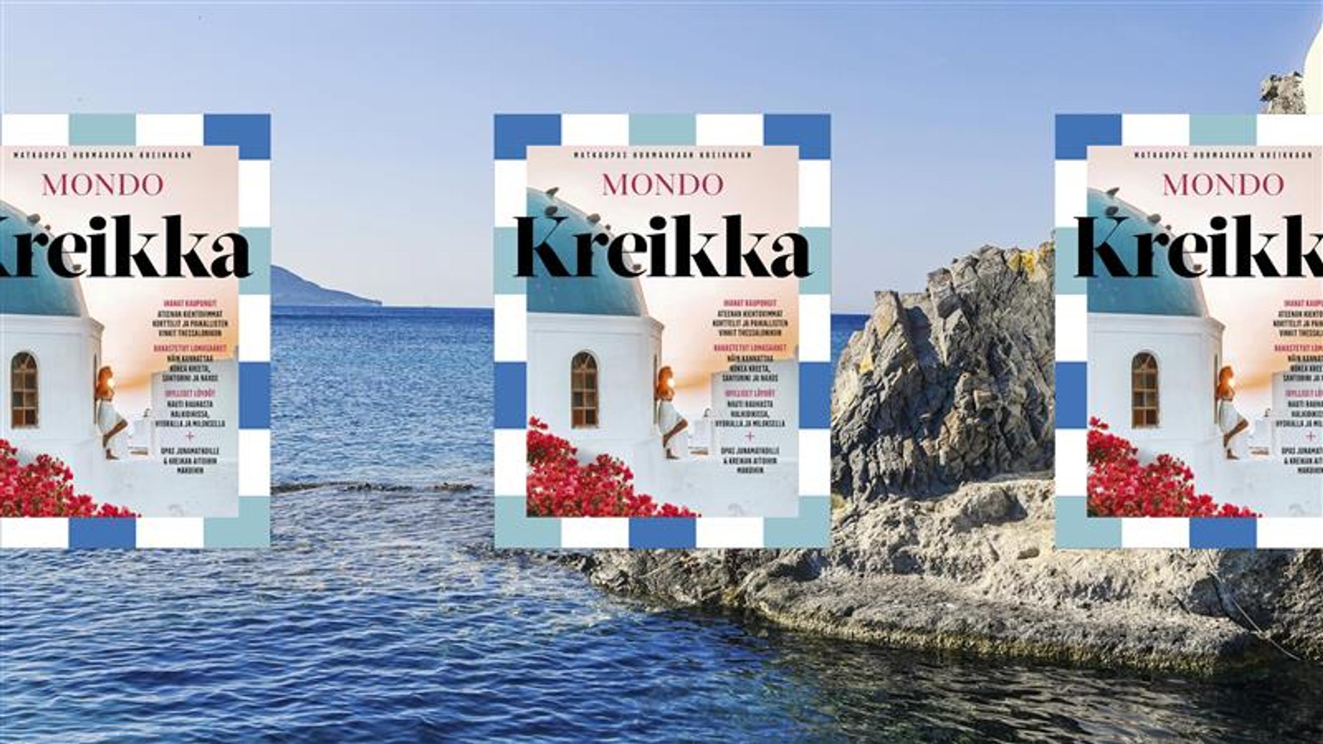 Oijoi, mikä upea lehti! Mondo teki 124-sivuisen matkaoppaan rakastettuun Kreikkaan