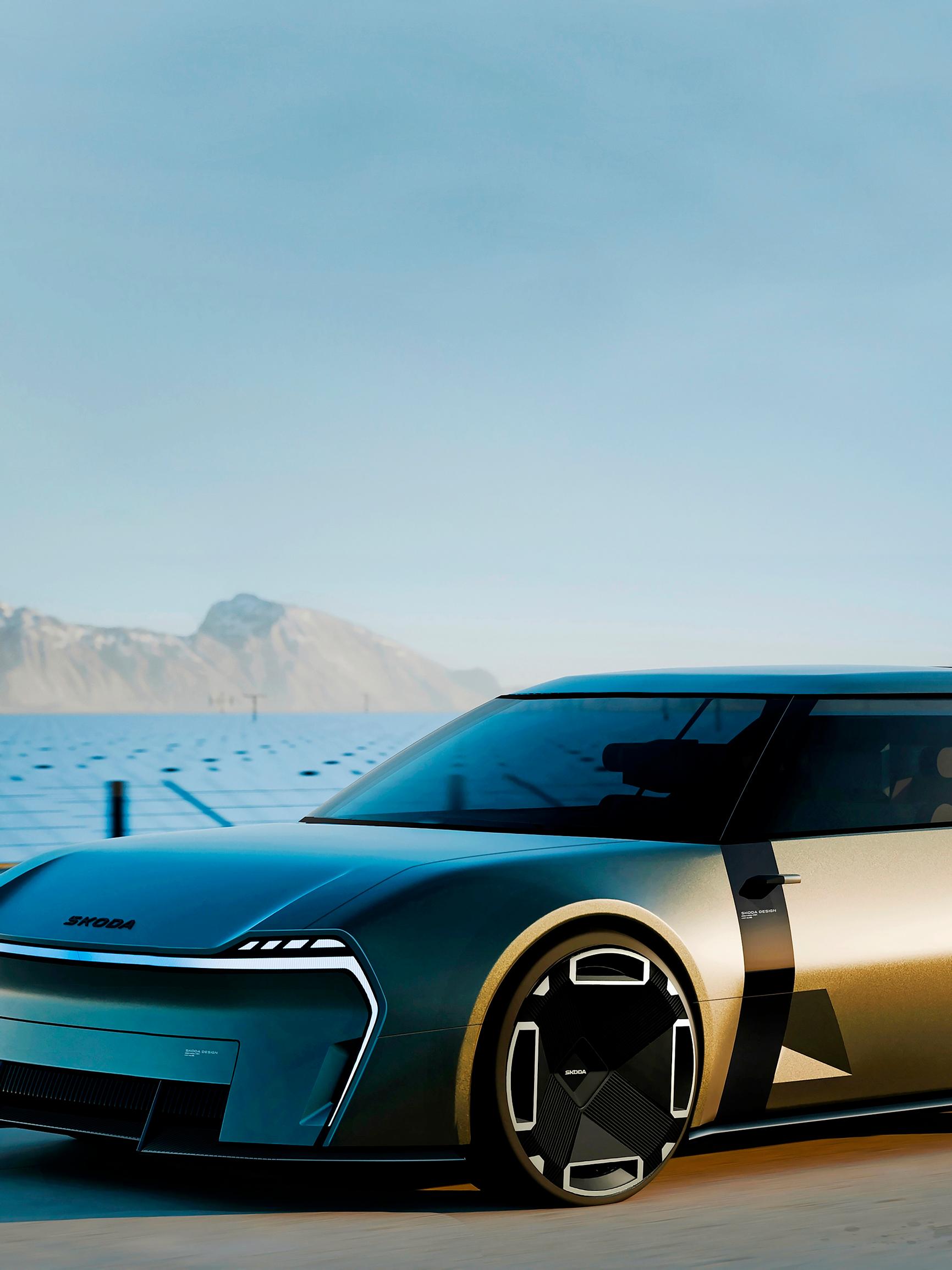 Suomalainen muotoilija Antti Savio loi Skodalle rohkean konseptiauton – Skodan muotoiluperinteet rikkova konsepti ammentaa historiasta