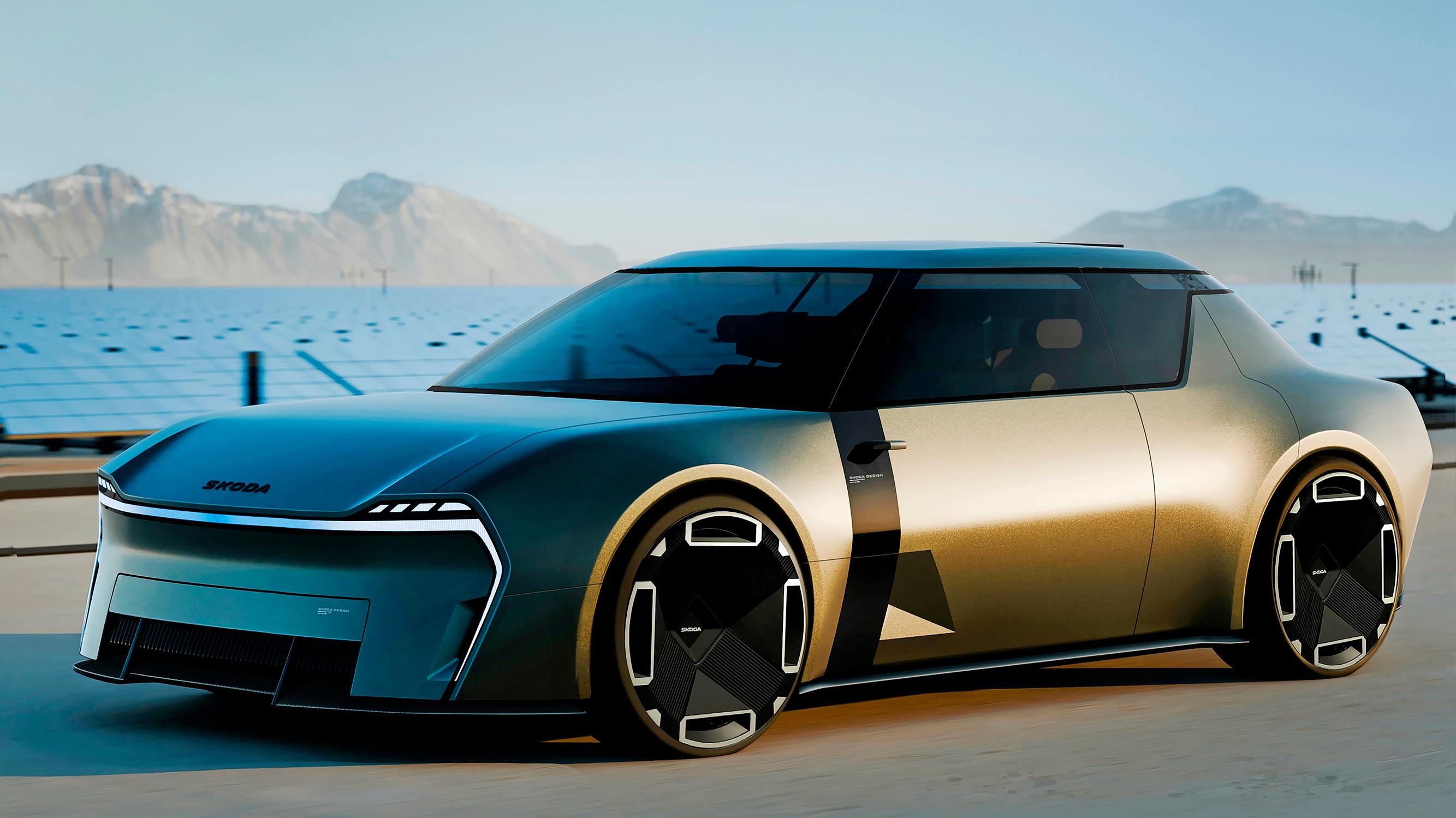 Suomalainen muotoilija Antti Savio loi Skodalle rohkean konseptiauton – Skodan muotoiluperinteet rikkova konsepti ammentaa historiasta