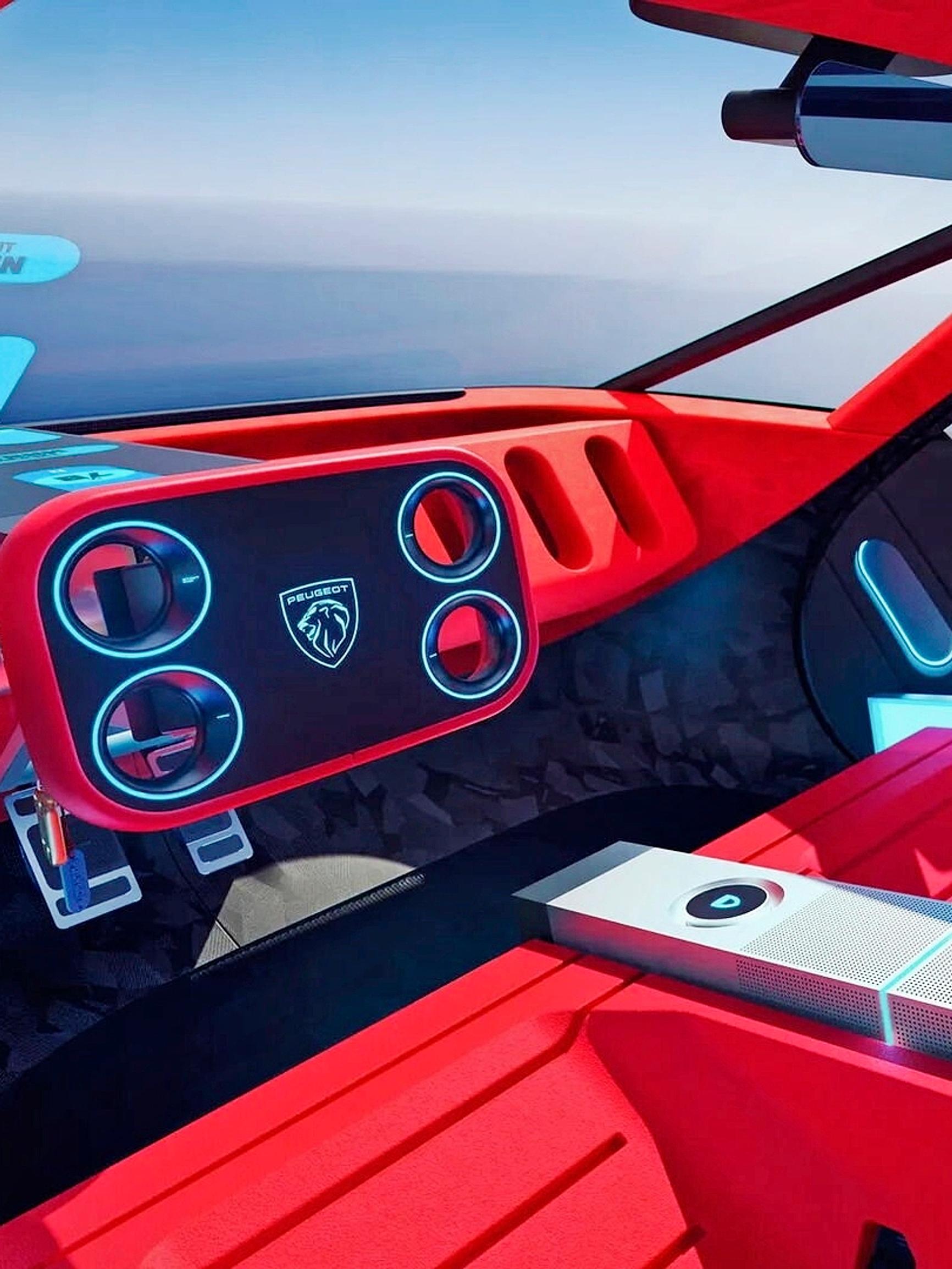 Peugeotin uusi ohjaamo on härski: Nelikulmainen ratti eikä lainkaan näyttöjä – kaikki tiedot heijastetaan tuulilasiin