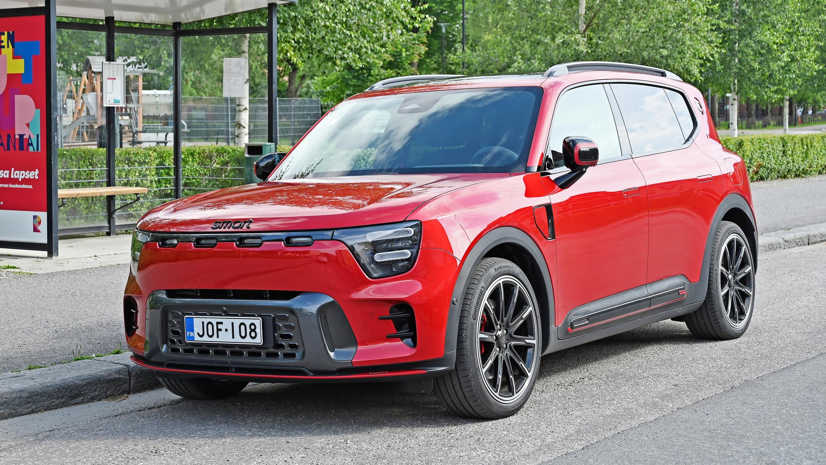 Smart #5 Brabus on sähköinen perheauto steroideilla – Järjetön kiihtyvyys, mutta ärsyttävä käyttöliittymä