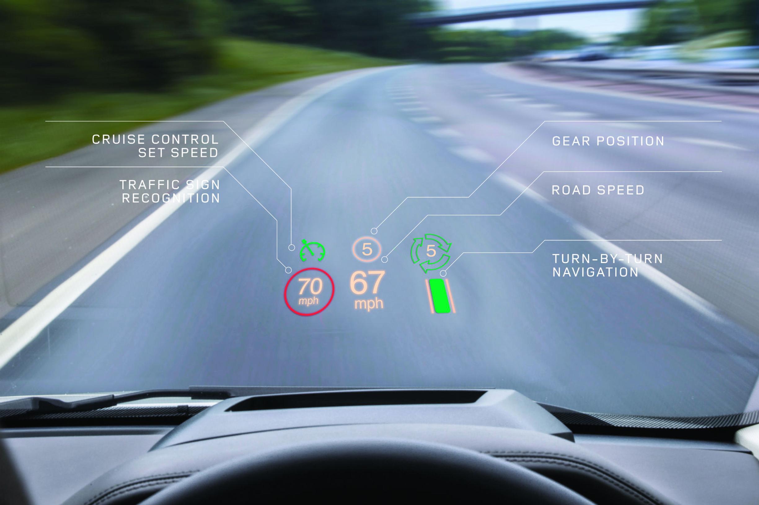 Laseria ruutuun – Range Rover Evoque saa uuden HUD-näytön