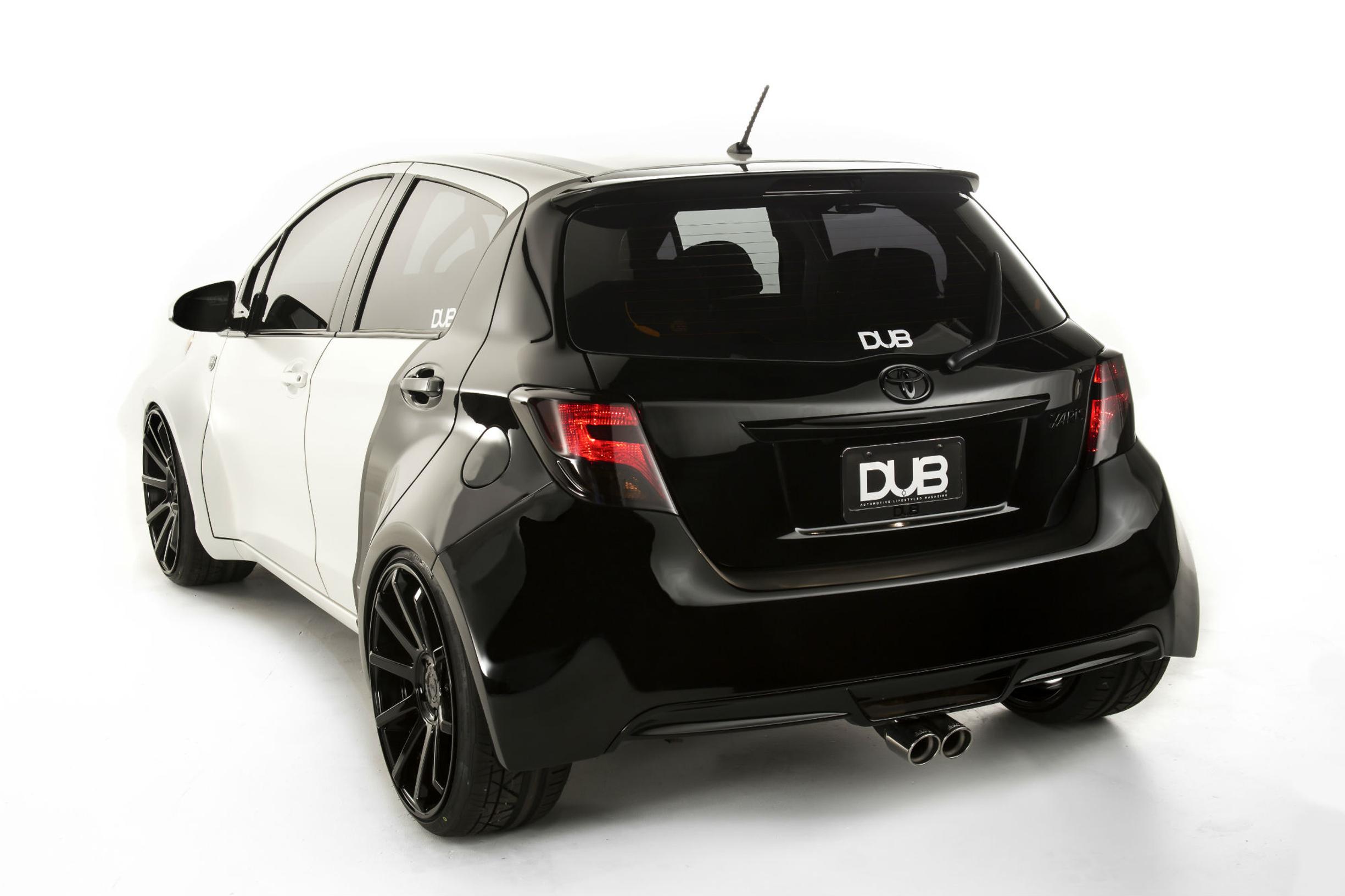 Toyota äityi hurjaksi – Yarikseen 20 tuuman vanteet ja isot korilevikkeet