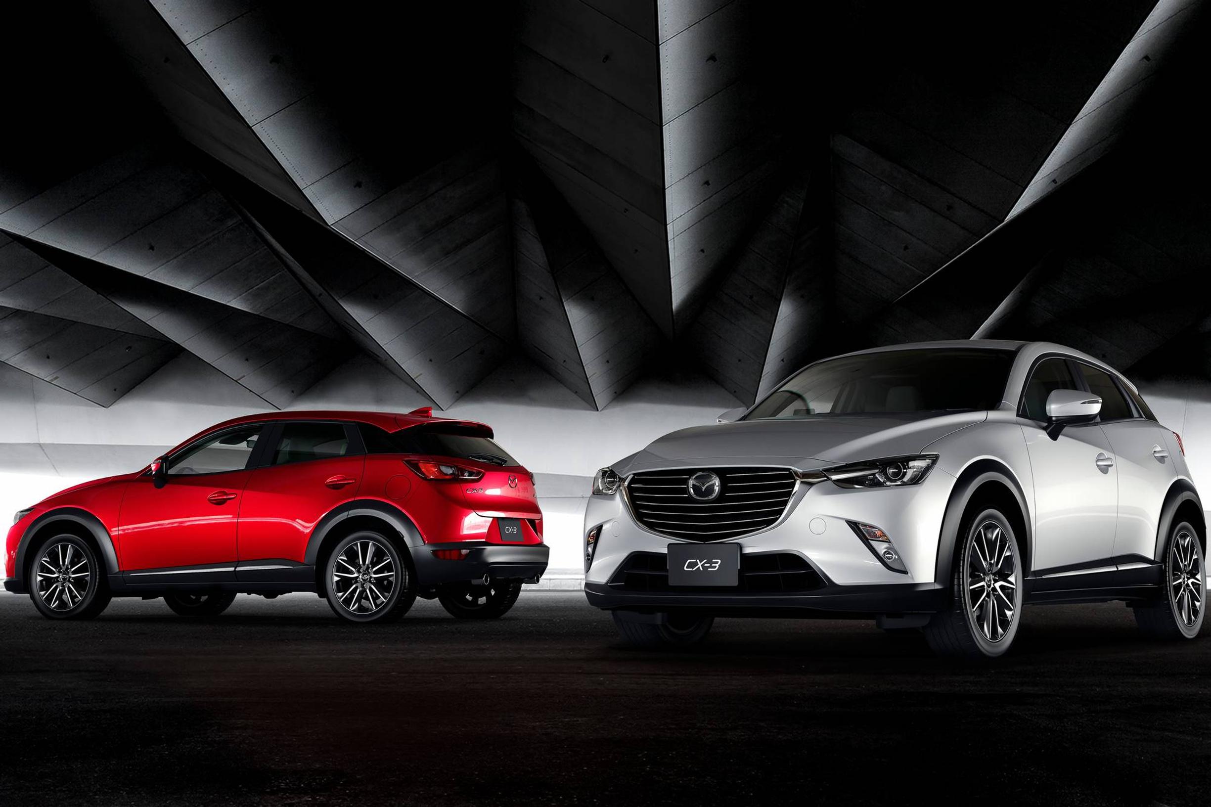 Mazda CX-3 hyllytetään Euroopassa