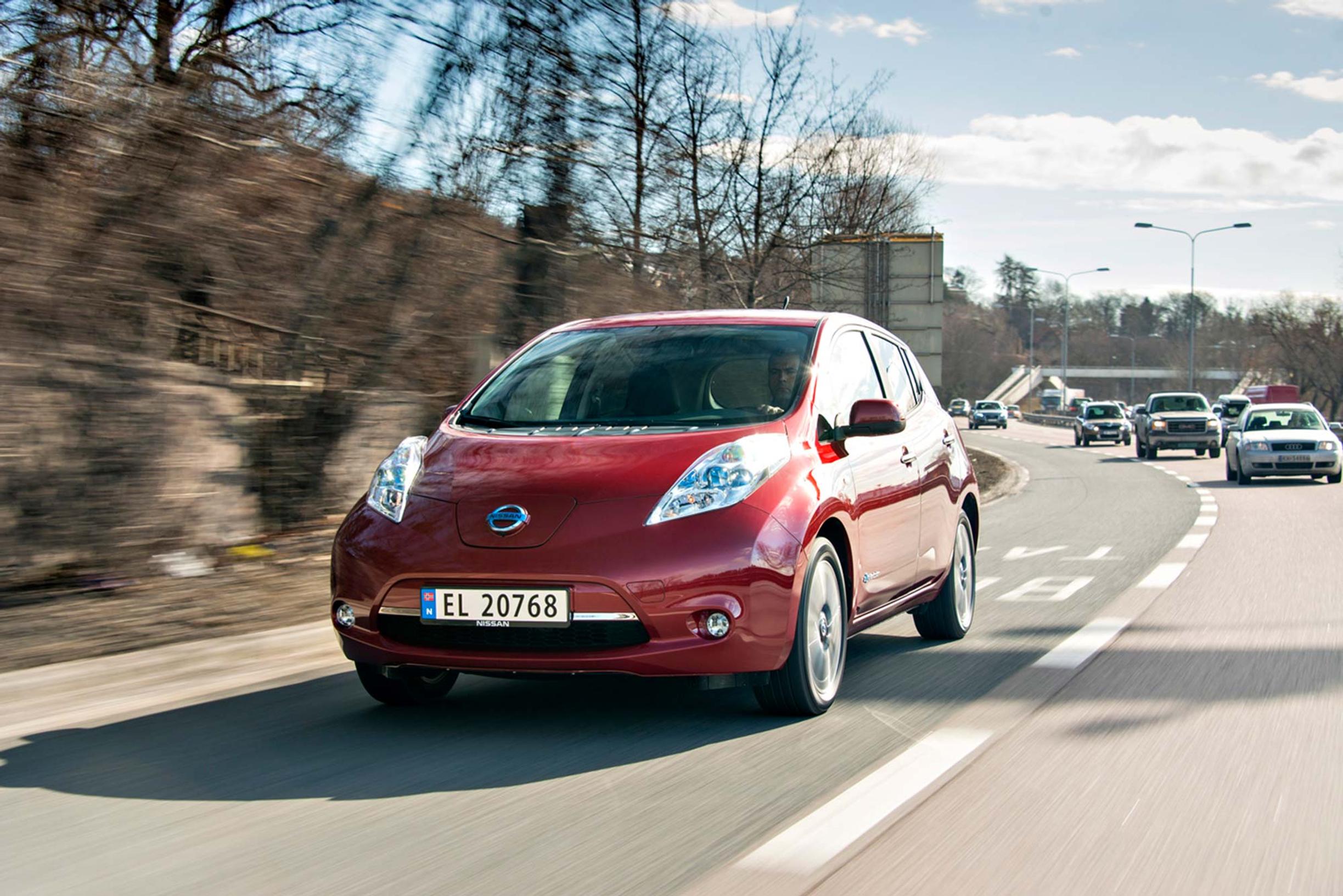 Nissanin sähköautoon tehtiin iso päivitys