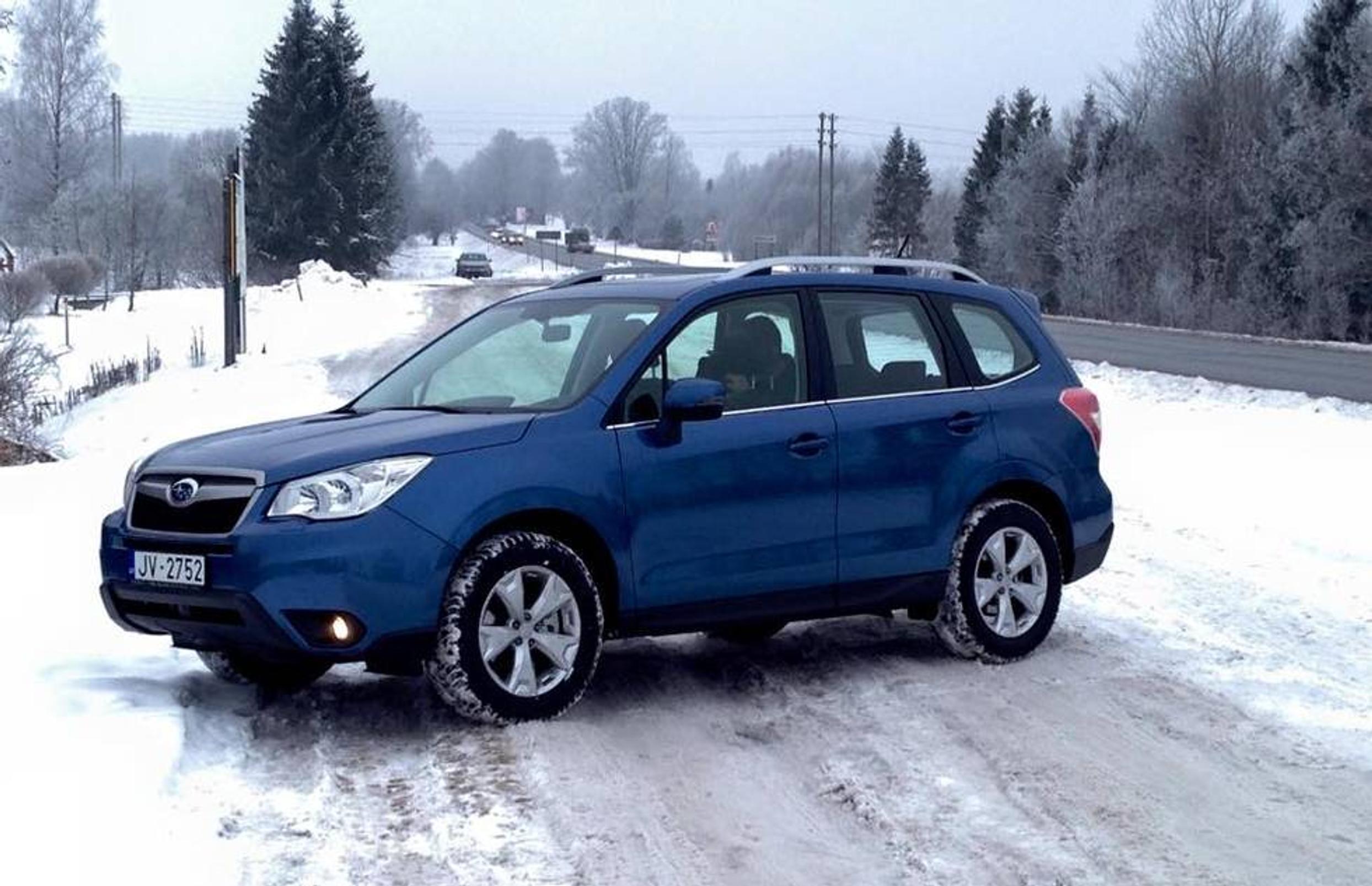 Subarun Forester-mallistoon dieselautomaatti