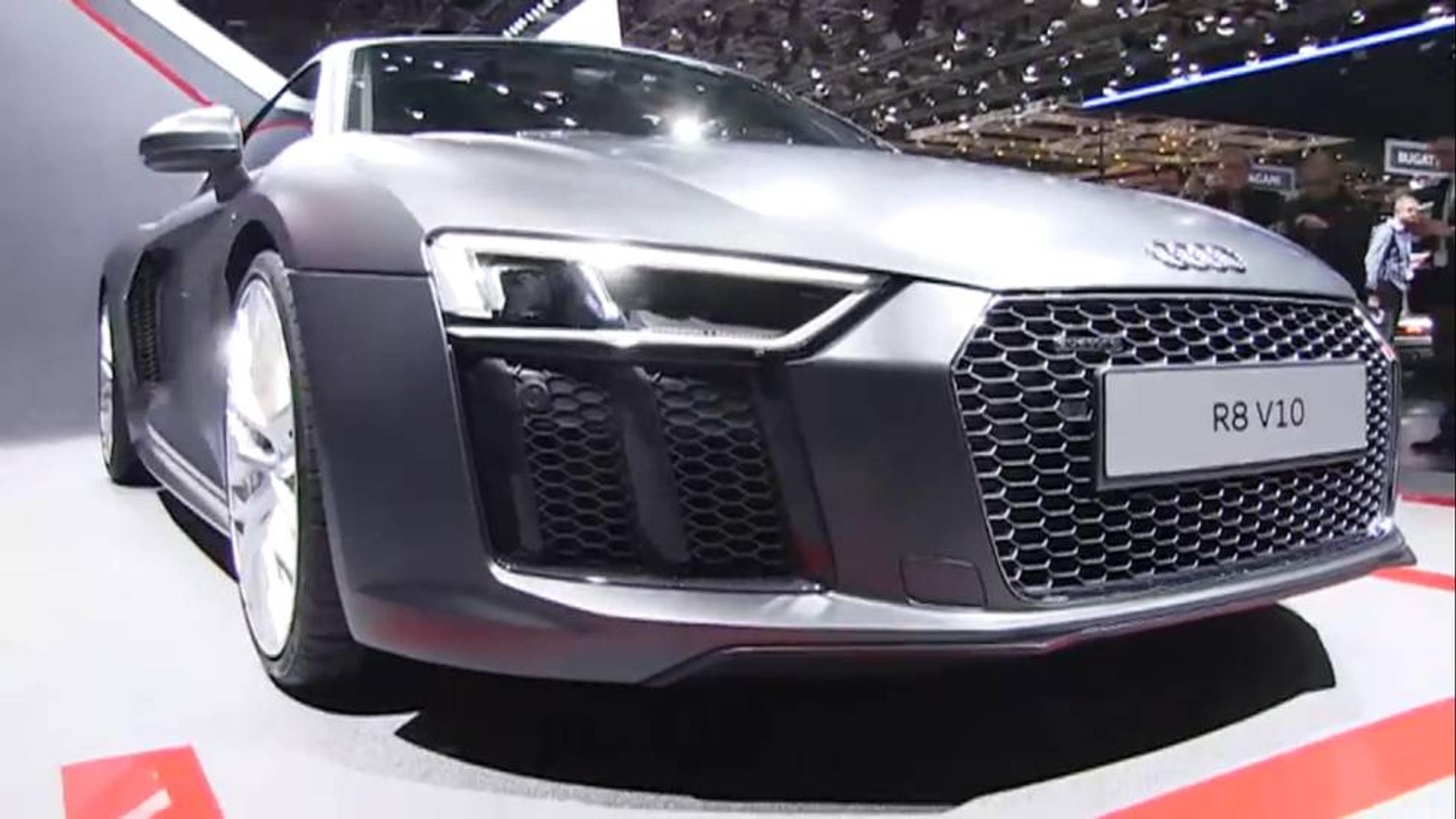Geneve 2015: Superauto Audi R8 – "joka ikinen osa uusi"
