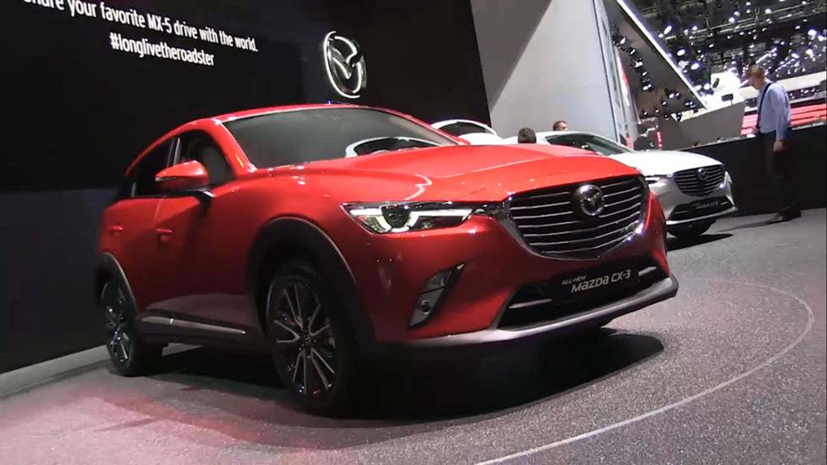 Geneve 2015: Mazda CX-3 – "uusi aluevaltaus"