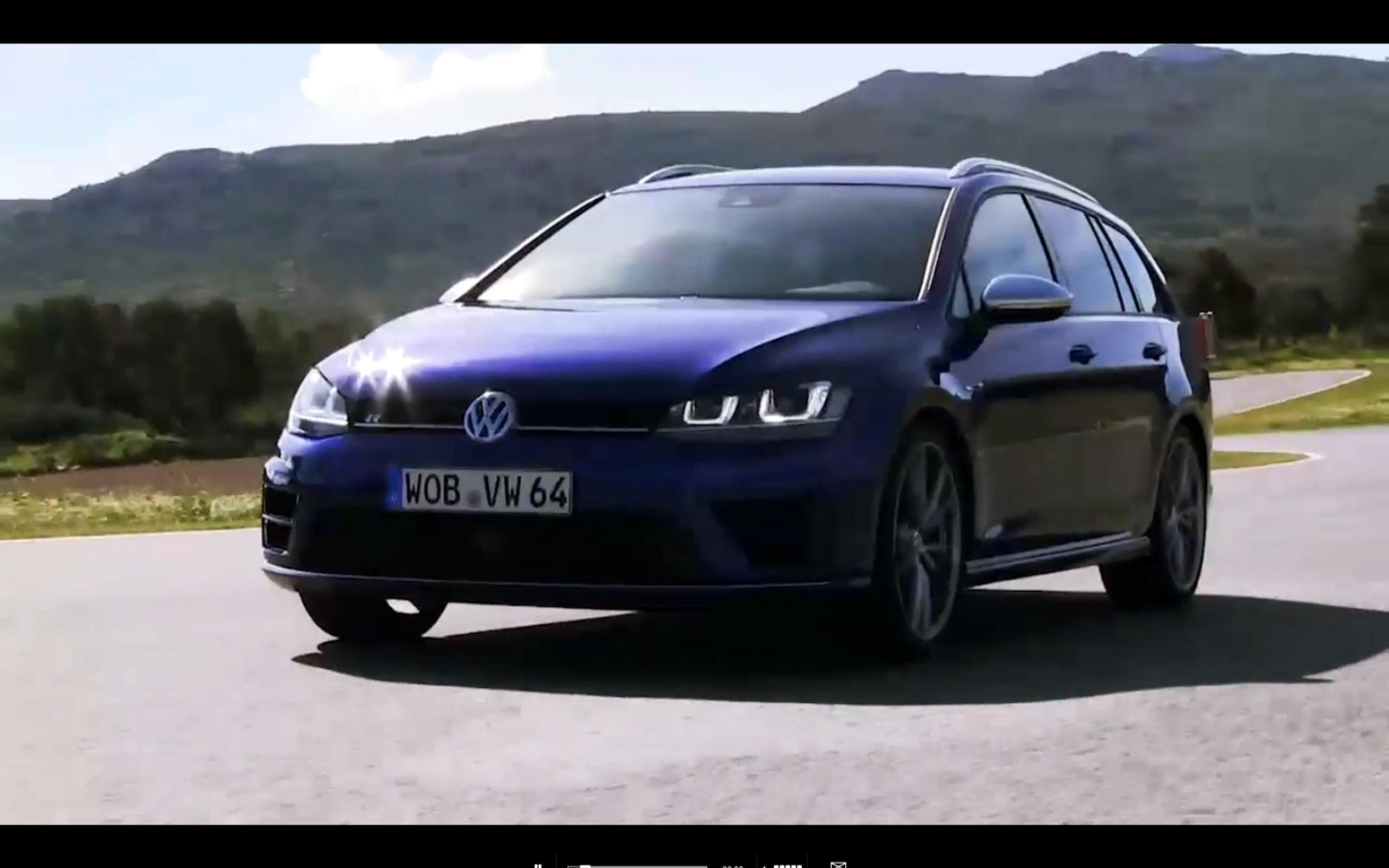 VW Golf R Variant – "pikalähetin märkä uni"