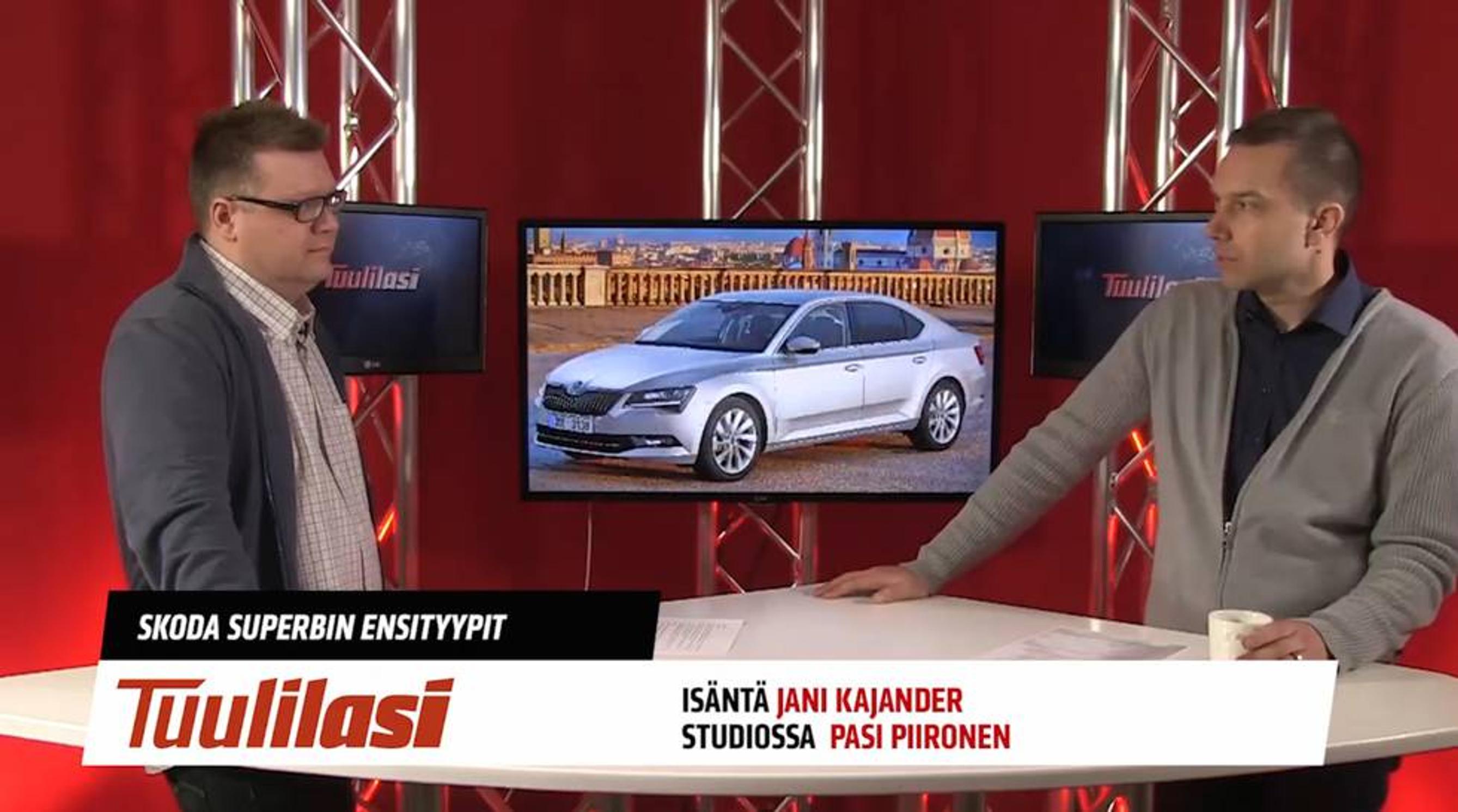 Koeajossa uusi Skoda Superb – "ei mussutettavaa"