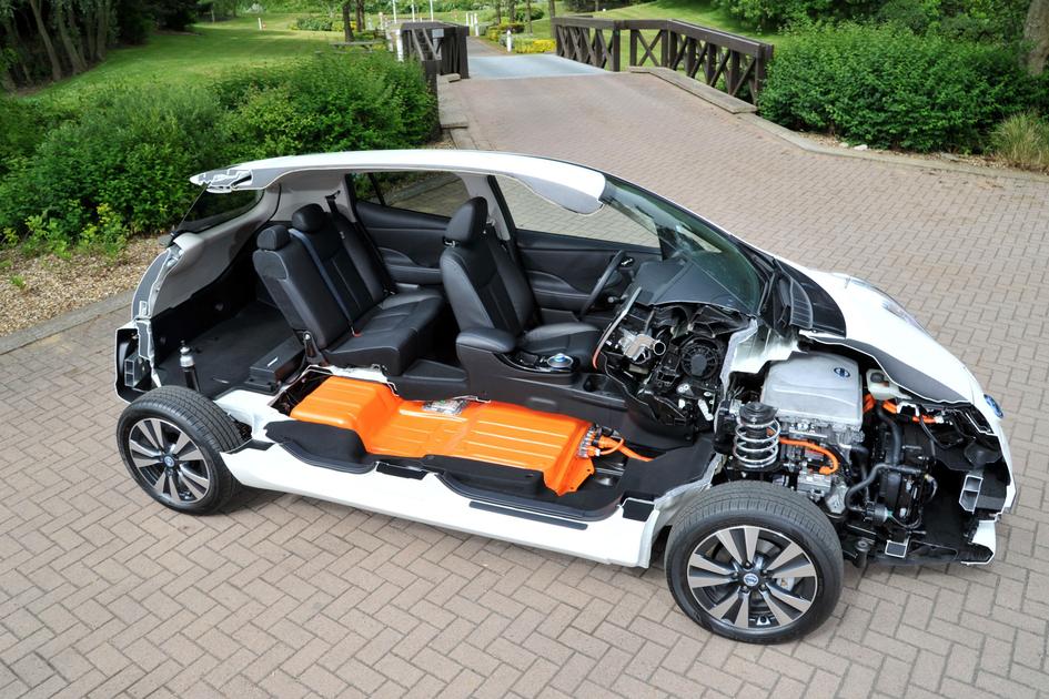 Батарея электромобиля Nissan Leaf