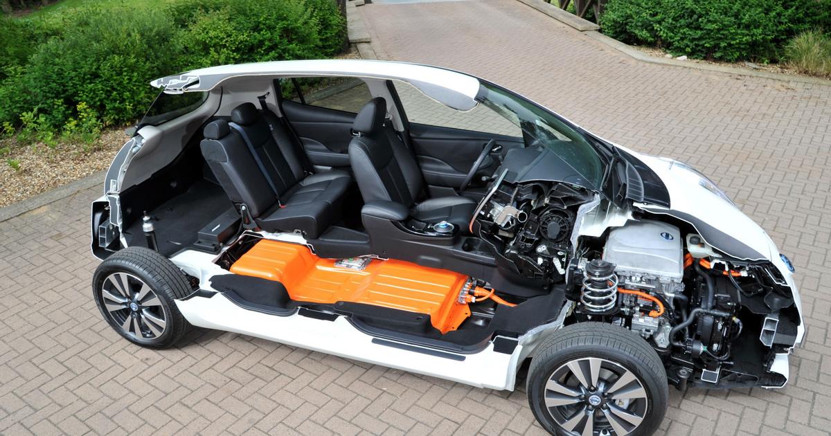 Батарея электромобиля Nissan Leaf