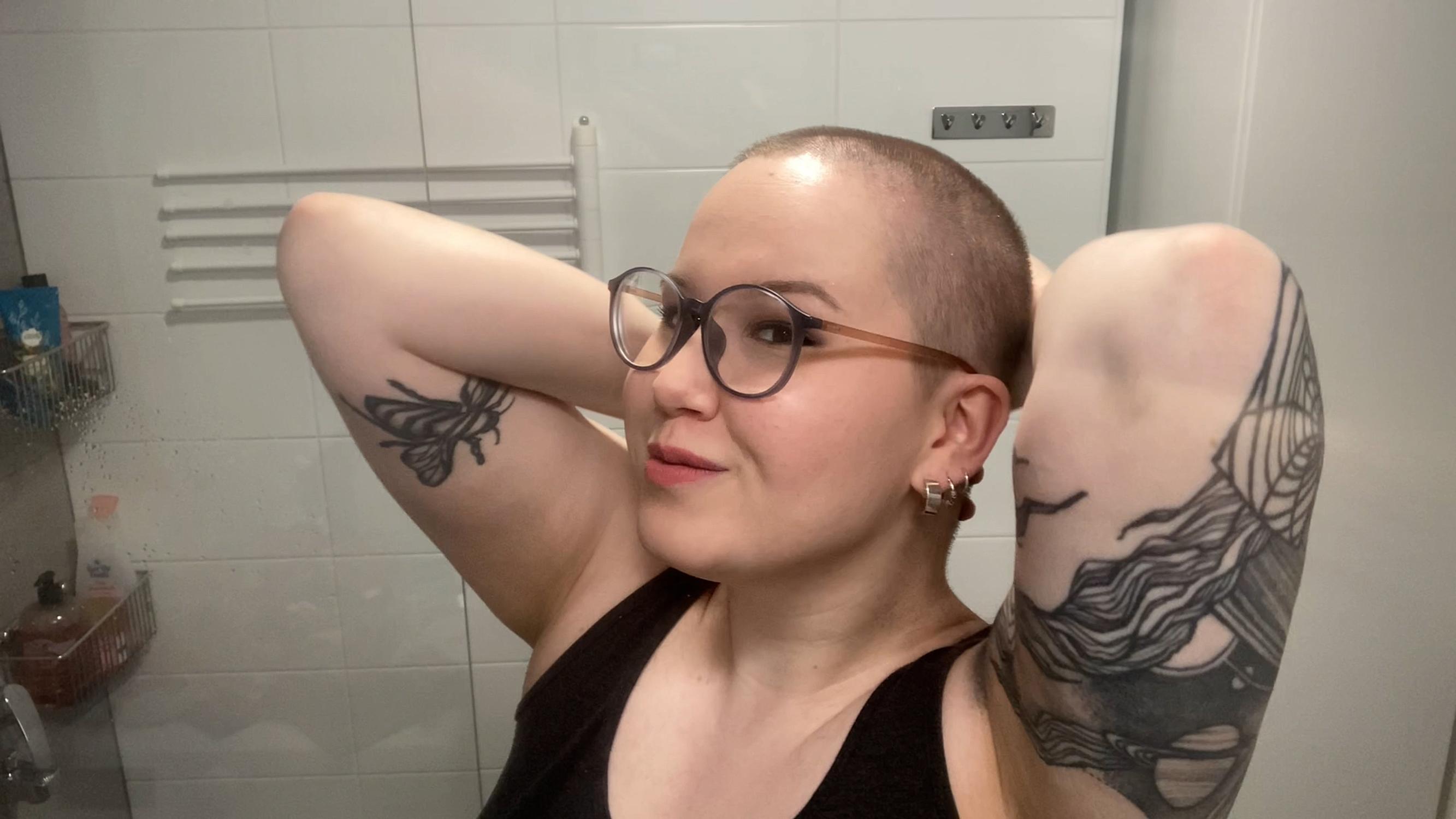 Ajelin hiukseni pois, koska halusin tehdä niin, ja se oli mahtavaa