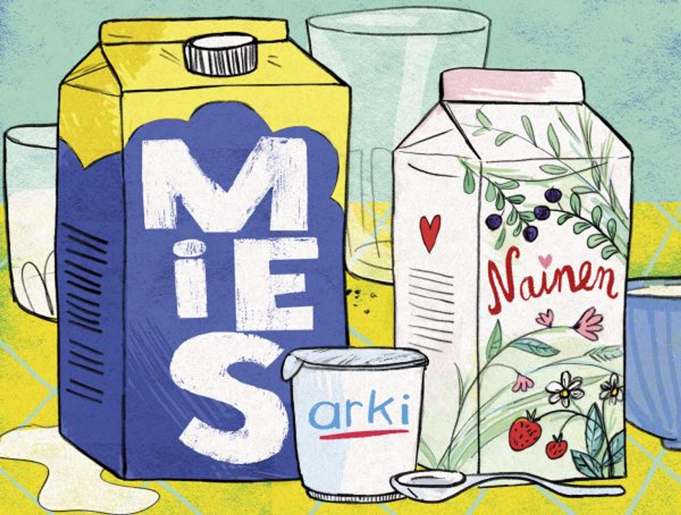 Kuka kantoi sukupuolijaot ruokakauppaan?