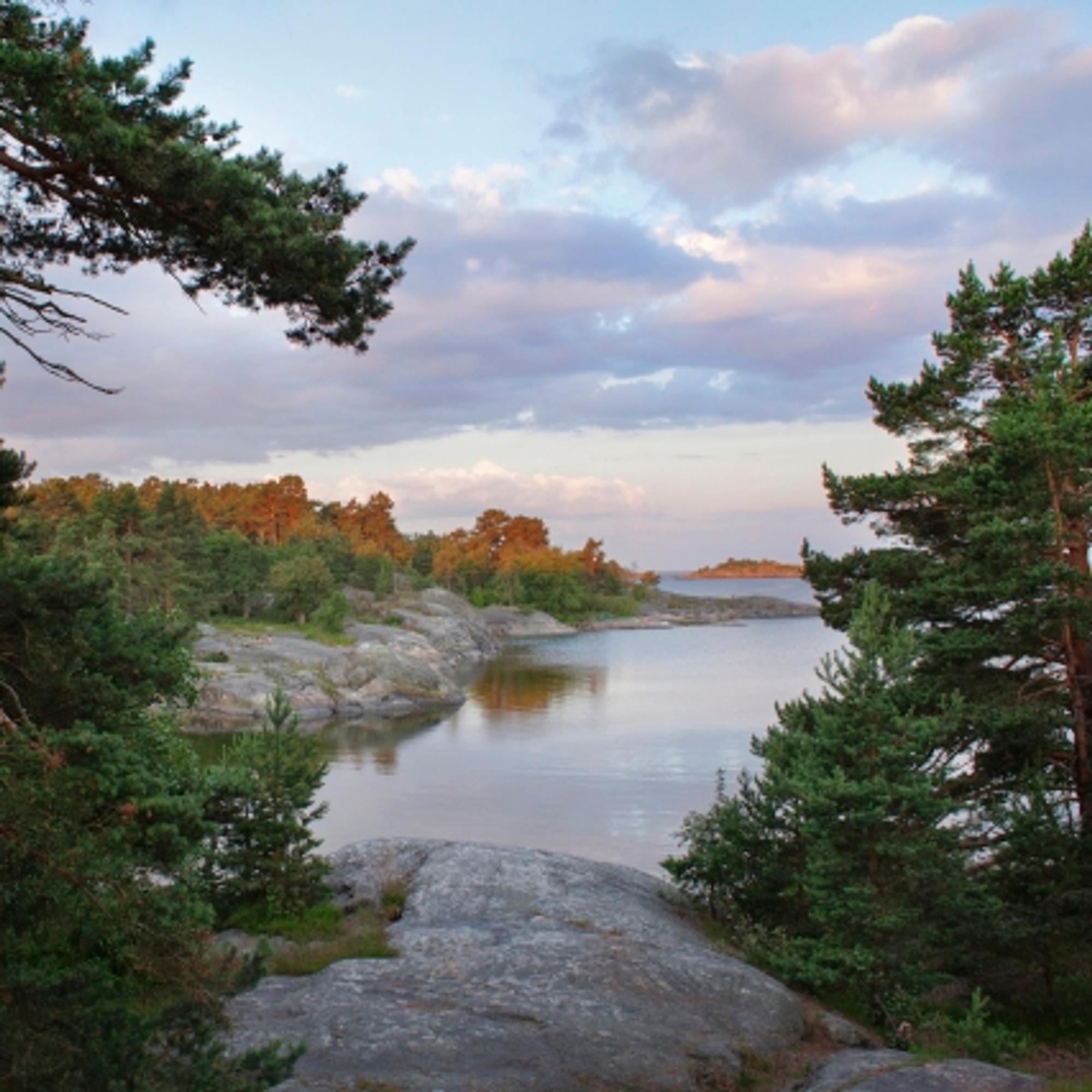 Retki merelle kesäyössä