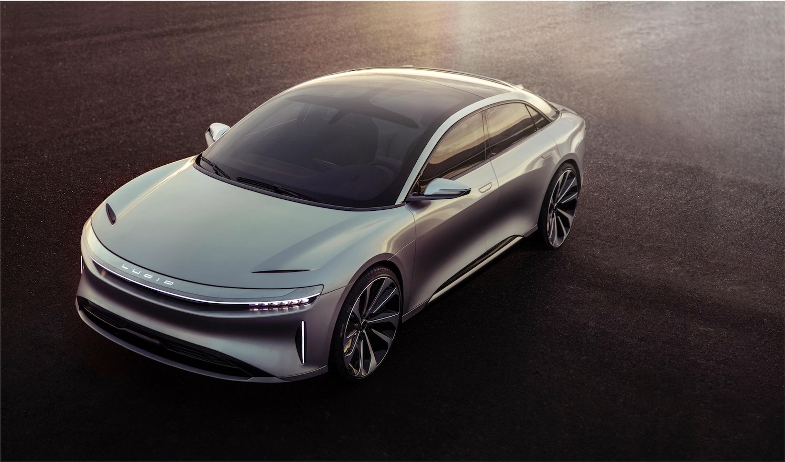 Lucid Motors Air on ensimmäinen todellinen Teslan kaltainen Tesla-haastaja