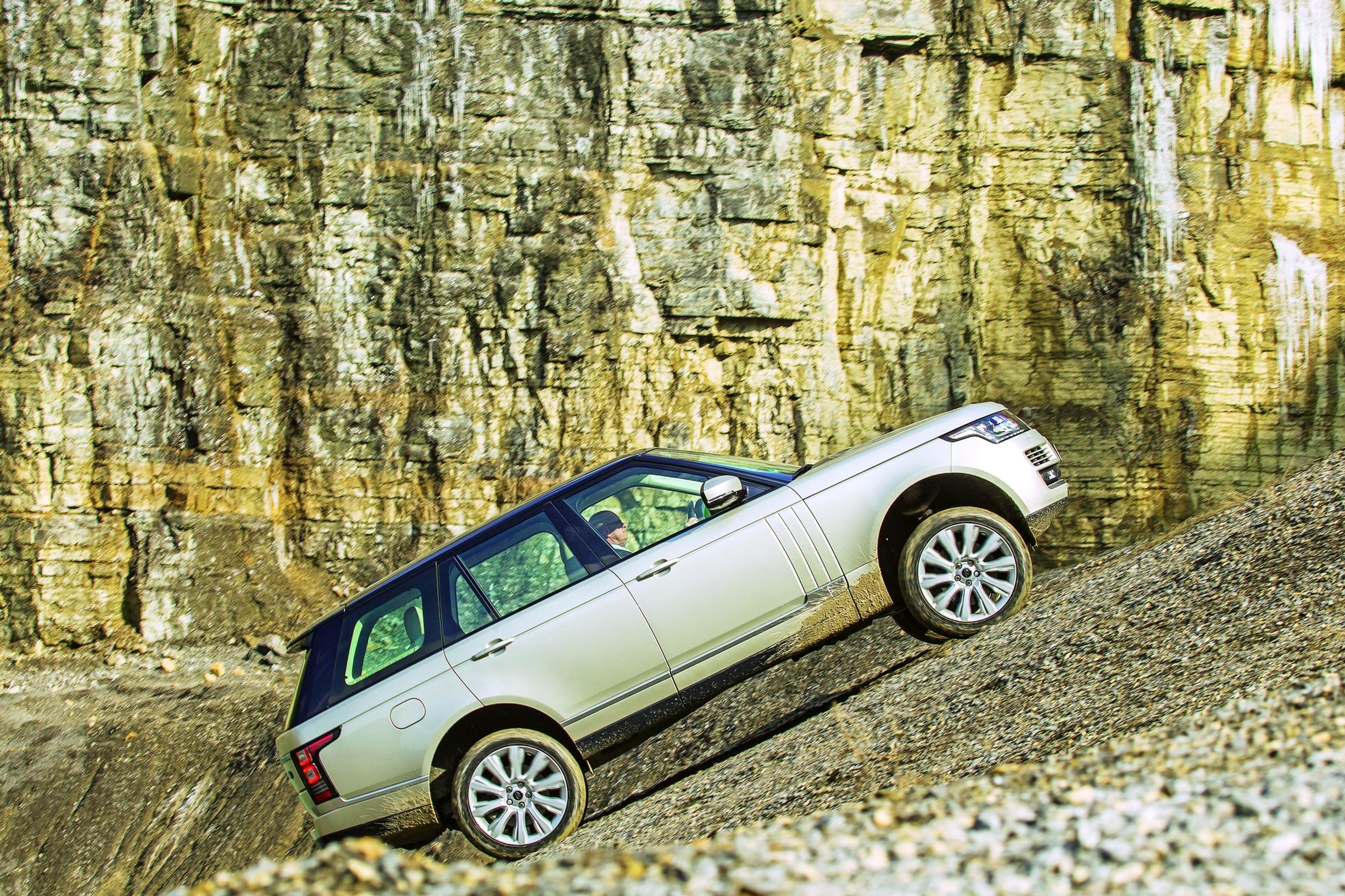 Koeajo: Range Rover asfalttiviidakossa