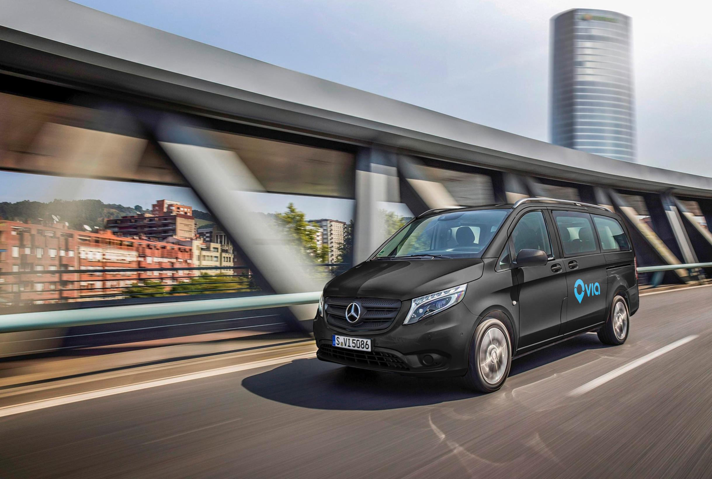 Daimler ja Via laajentavat kyytipalveluja Euroopassa