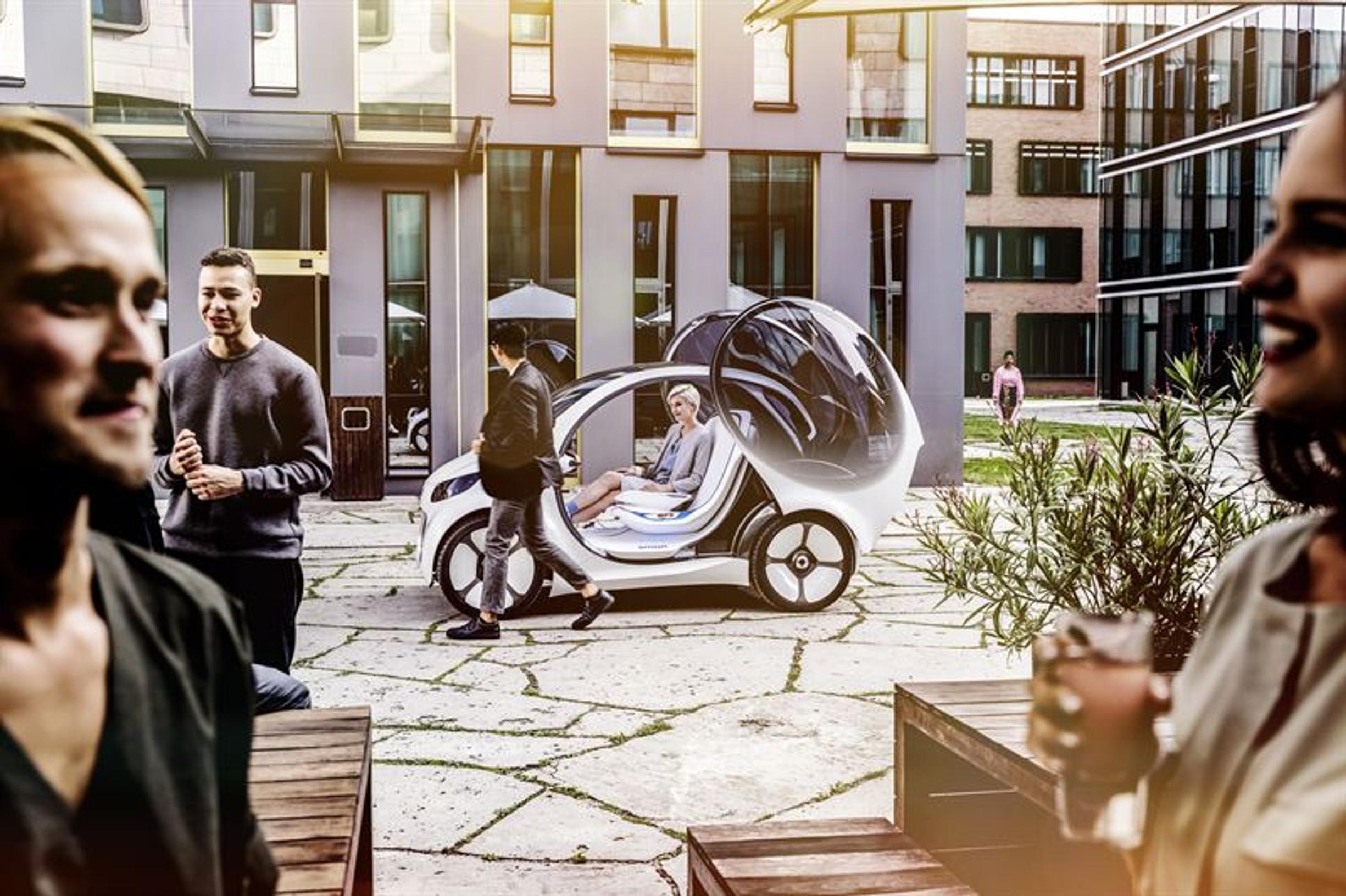 Smartilta futuristinen visio kaupunkiliikenteestä vuonna 2030