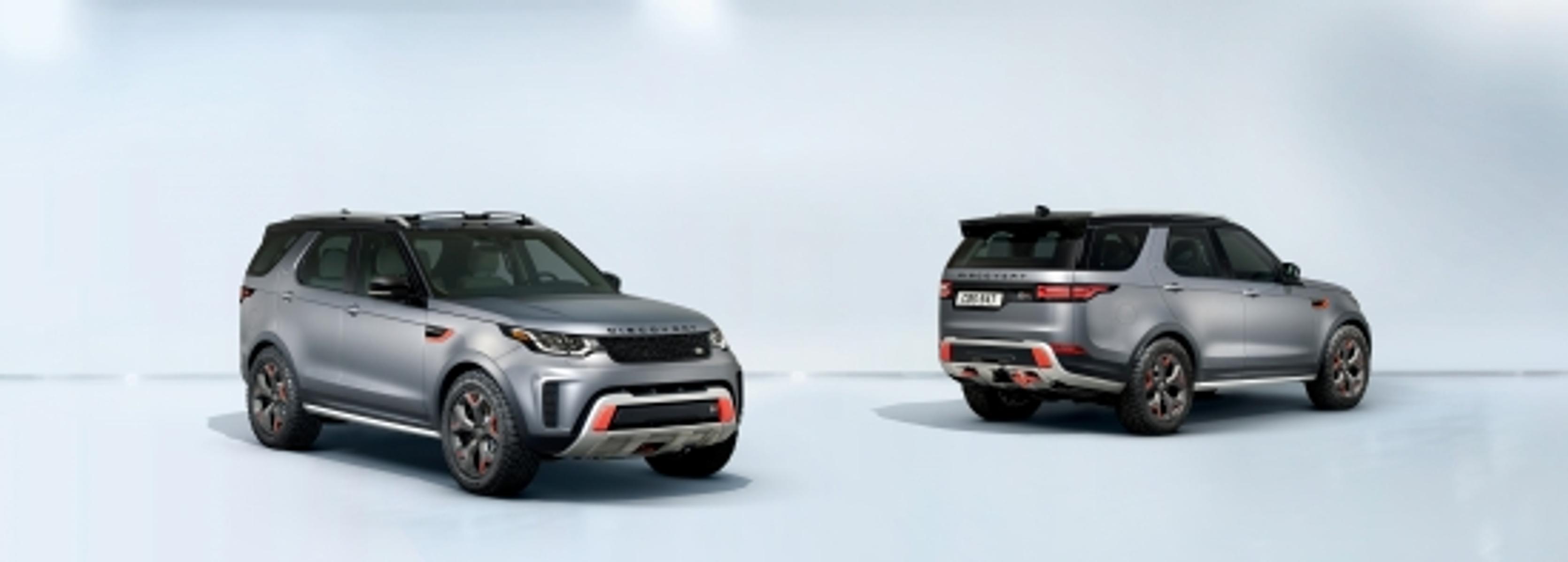 Katso kuvat: Land Roverilta uusi Discovery SVX