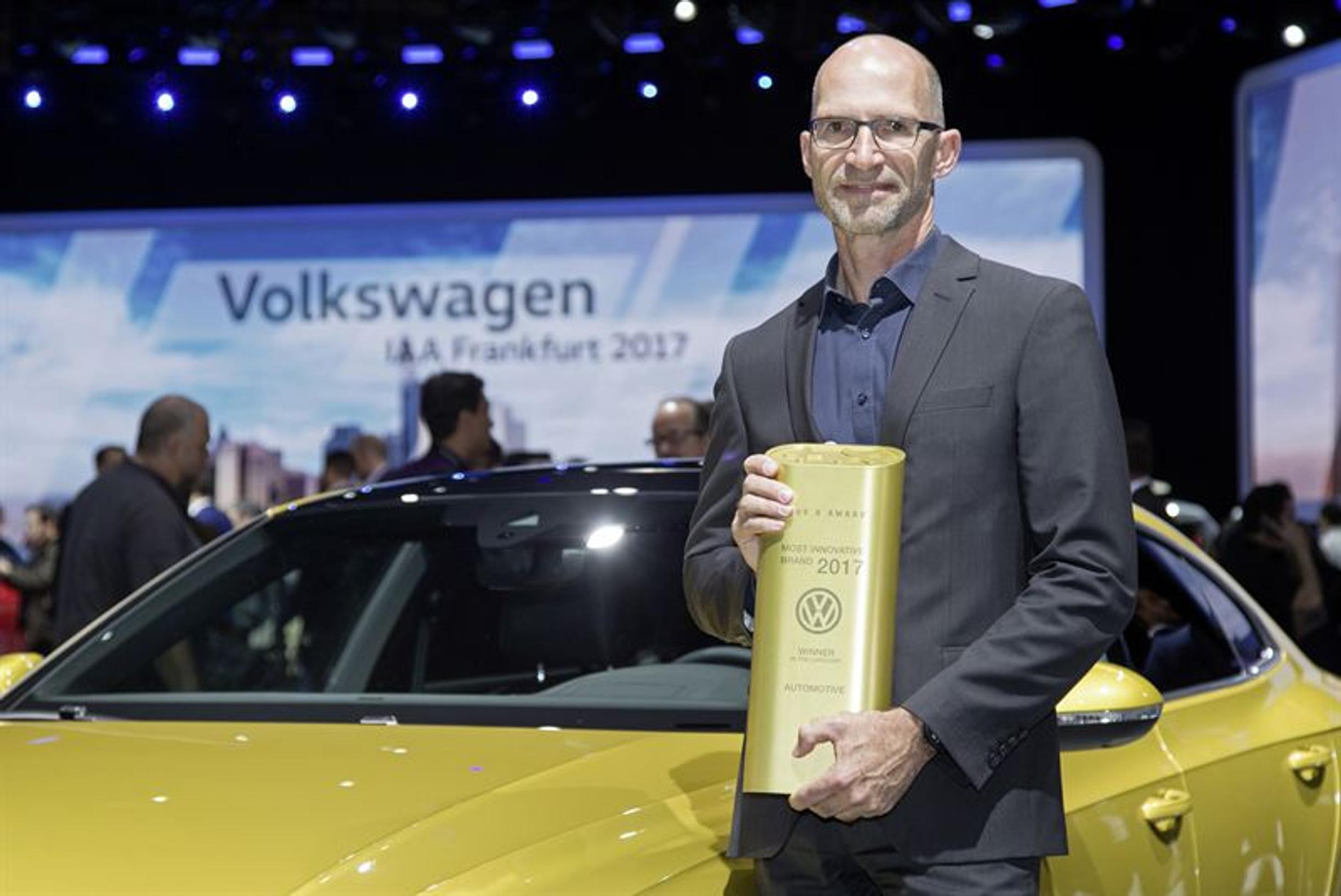 Volkswagenille merkittävä brändipalkinto