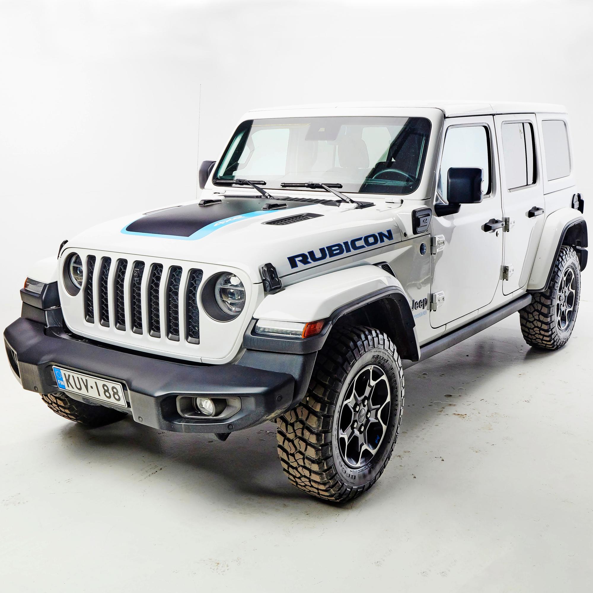 Jeep Wrangler 4xe Rubicon – Auto, jonka ratissa voi kokea vapautta ja iloa, on korvaamaton