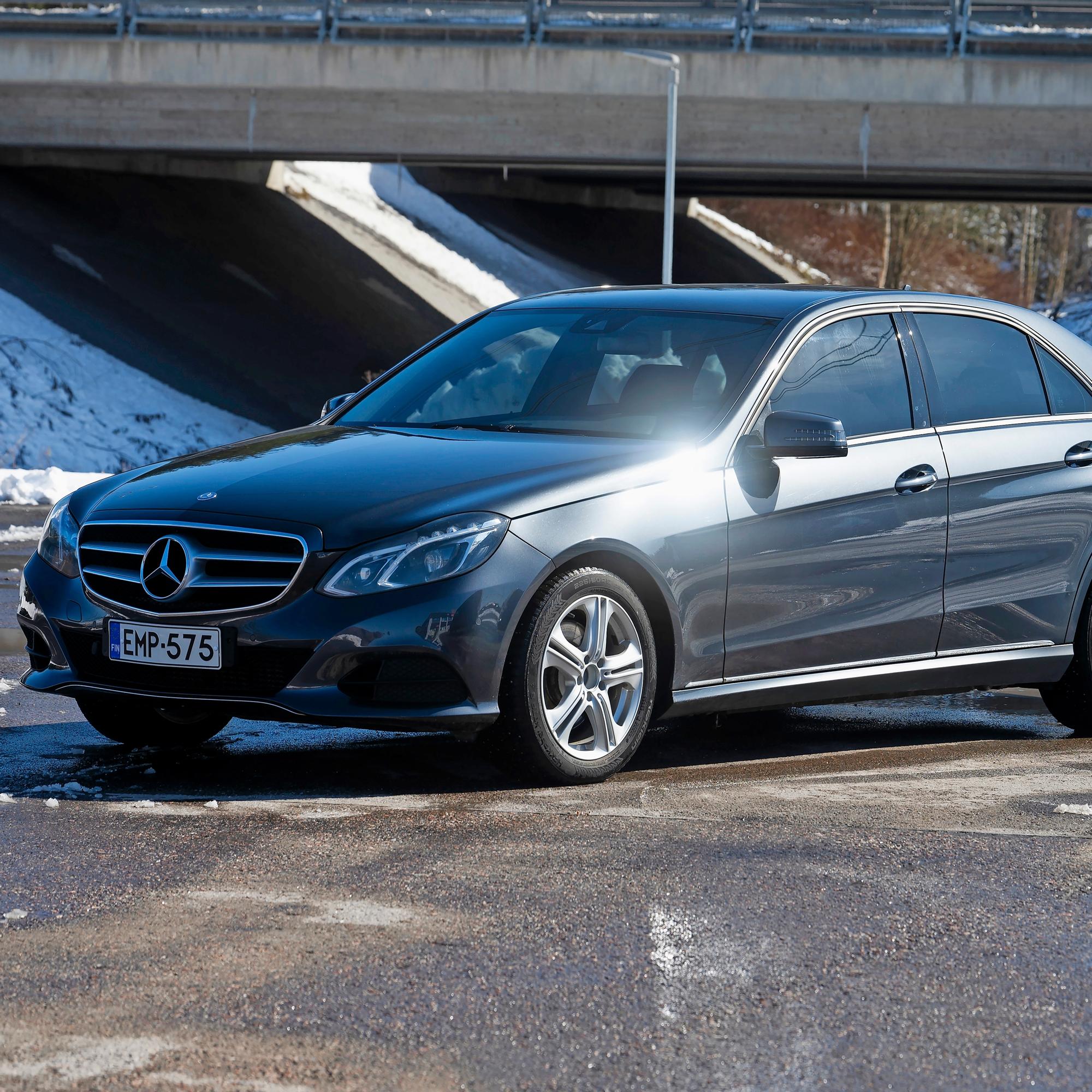 Mercedes-Benz E250 vm. 2013 – Laatua on vaikea määritellä mutta helppo tunnistaa – varsinkin auton iän karttuessa