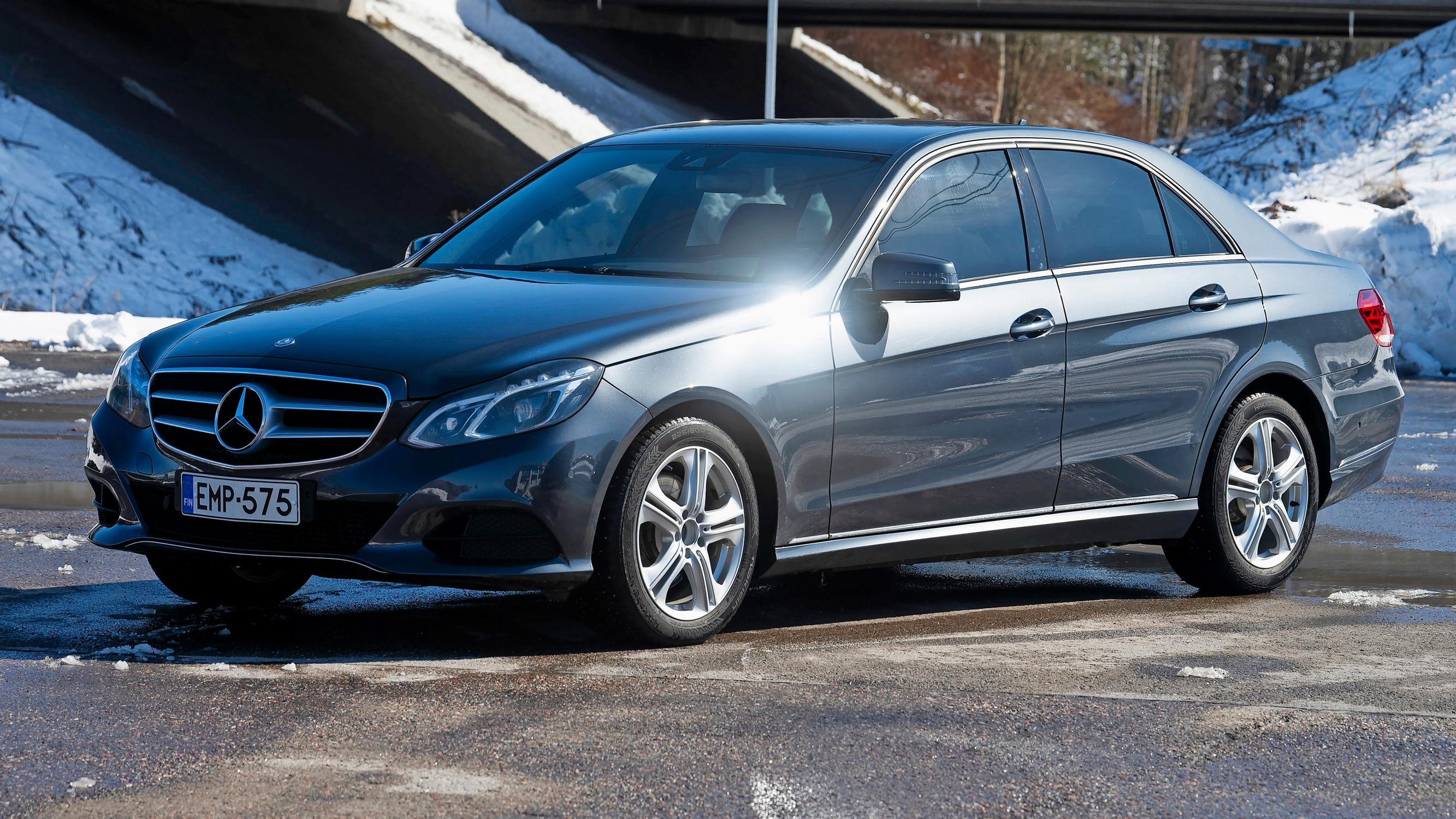 Mercedes-Benz E250 vm. 2013 – Laatua on vaikea määritellä mutta helppo tunnistaa – varsinkin auton iän karttuessa