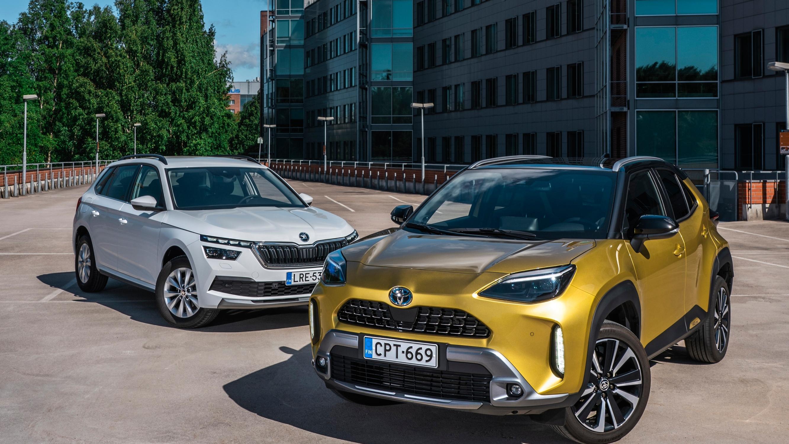 Skoda Kamiq ja Toyota Yaris Cross – Tavisten kaksintaistelu