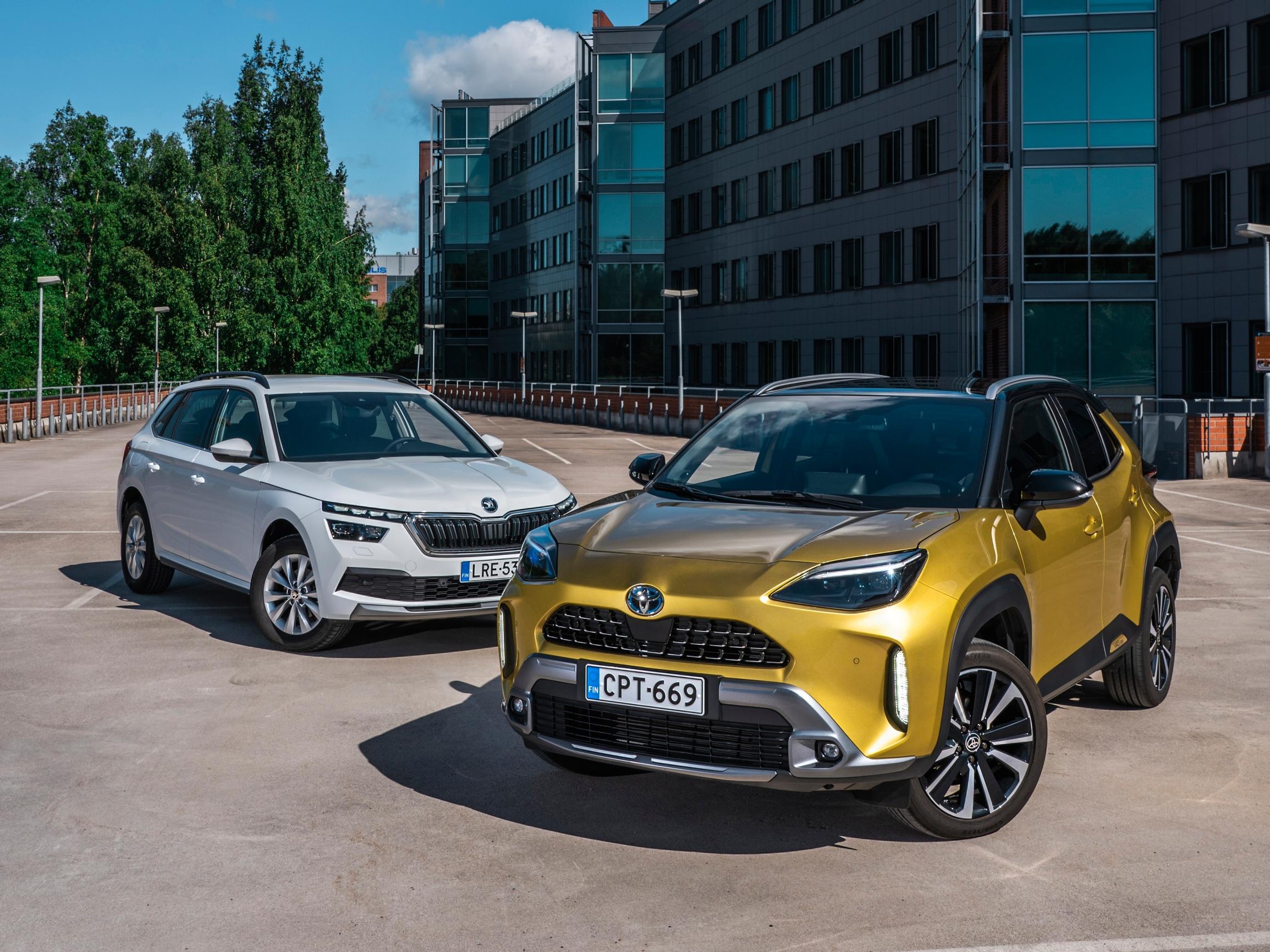 Skoda Kamiq ja Toyota Yaris Cross – Tavisten kaksintaistelu