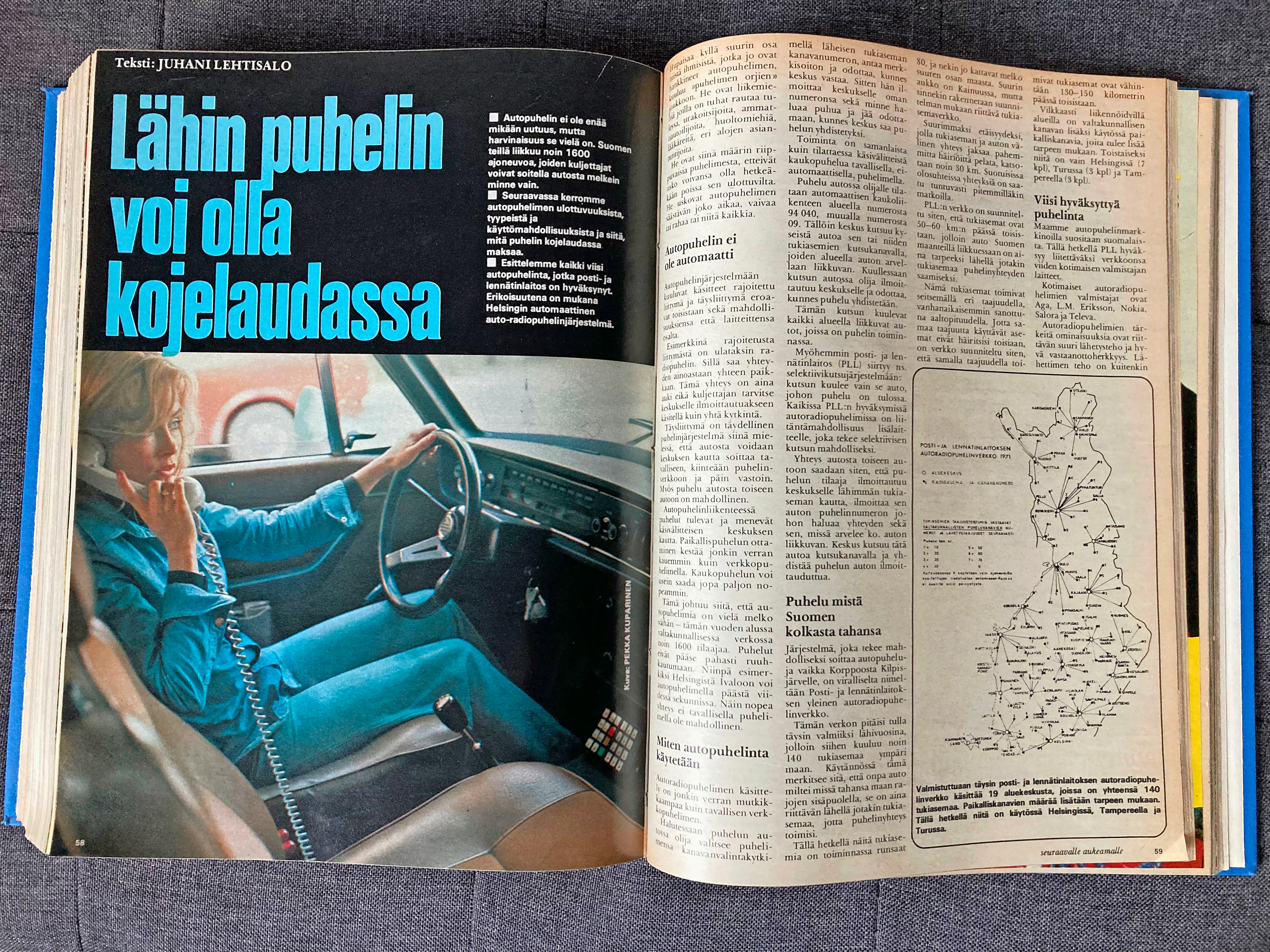 Ensimmäiset Matkapuhelimet Suomessa | Näin Toimi Autopuhelin 1973 ...